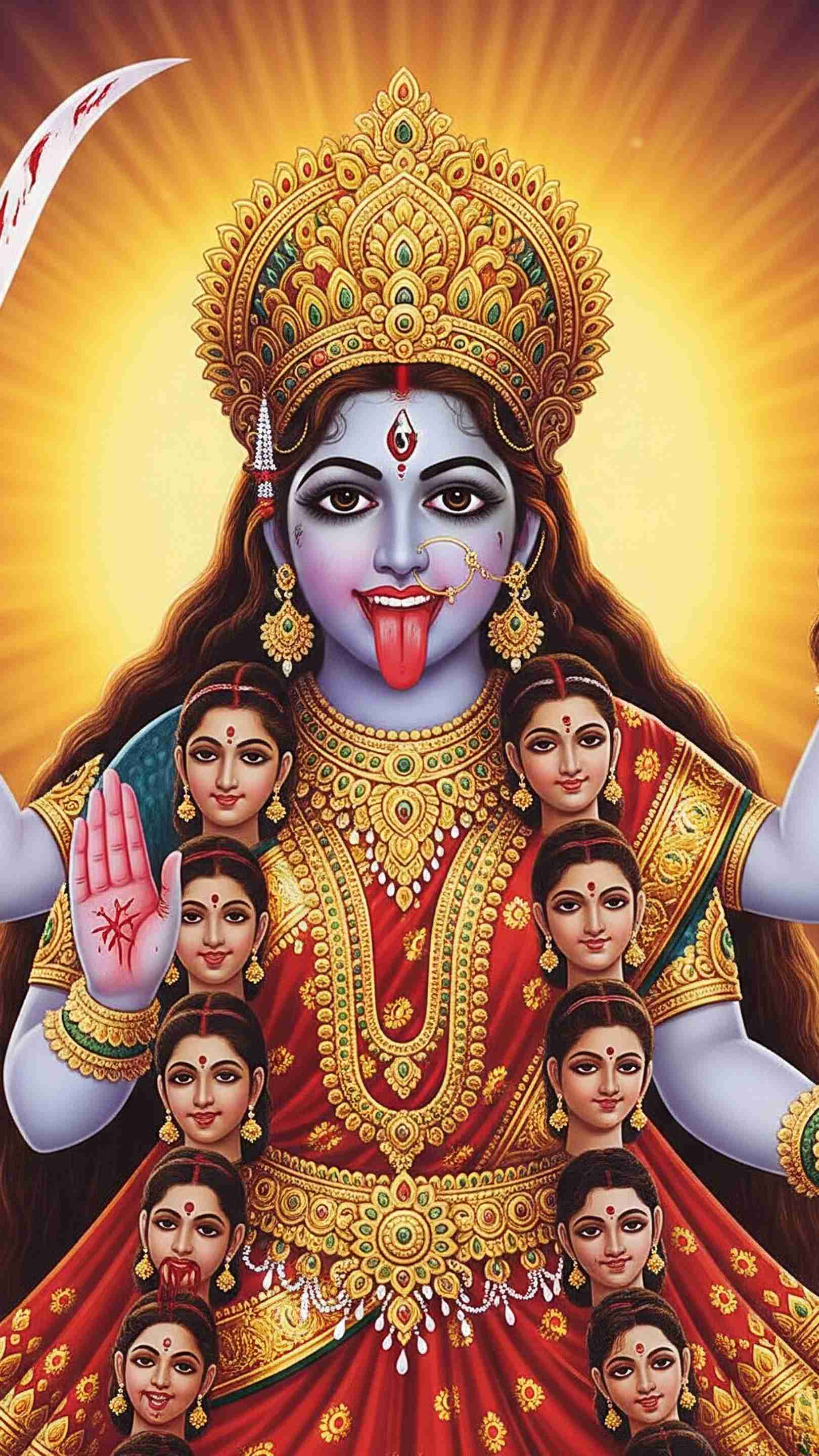 Mahakali Maa Mobile Wallpaper