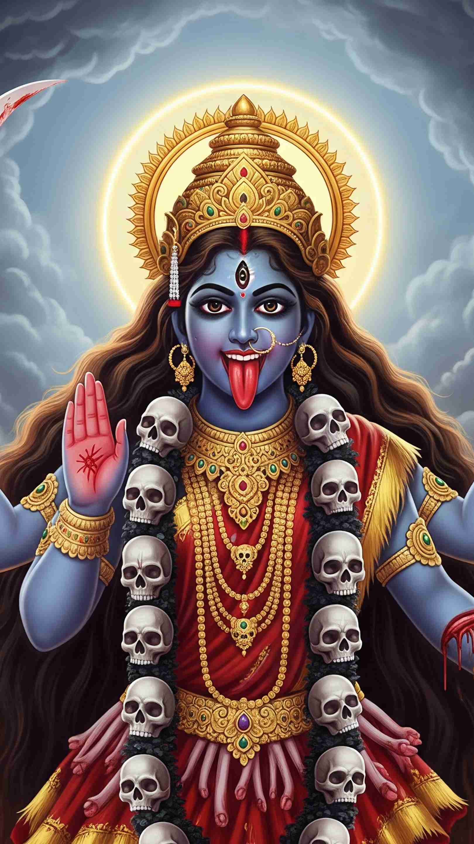 Mahakali Maa Mobile Wallpaper