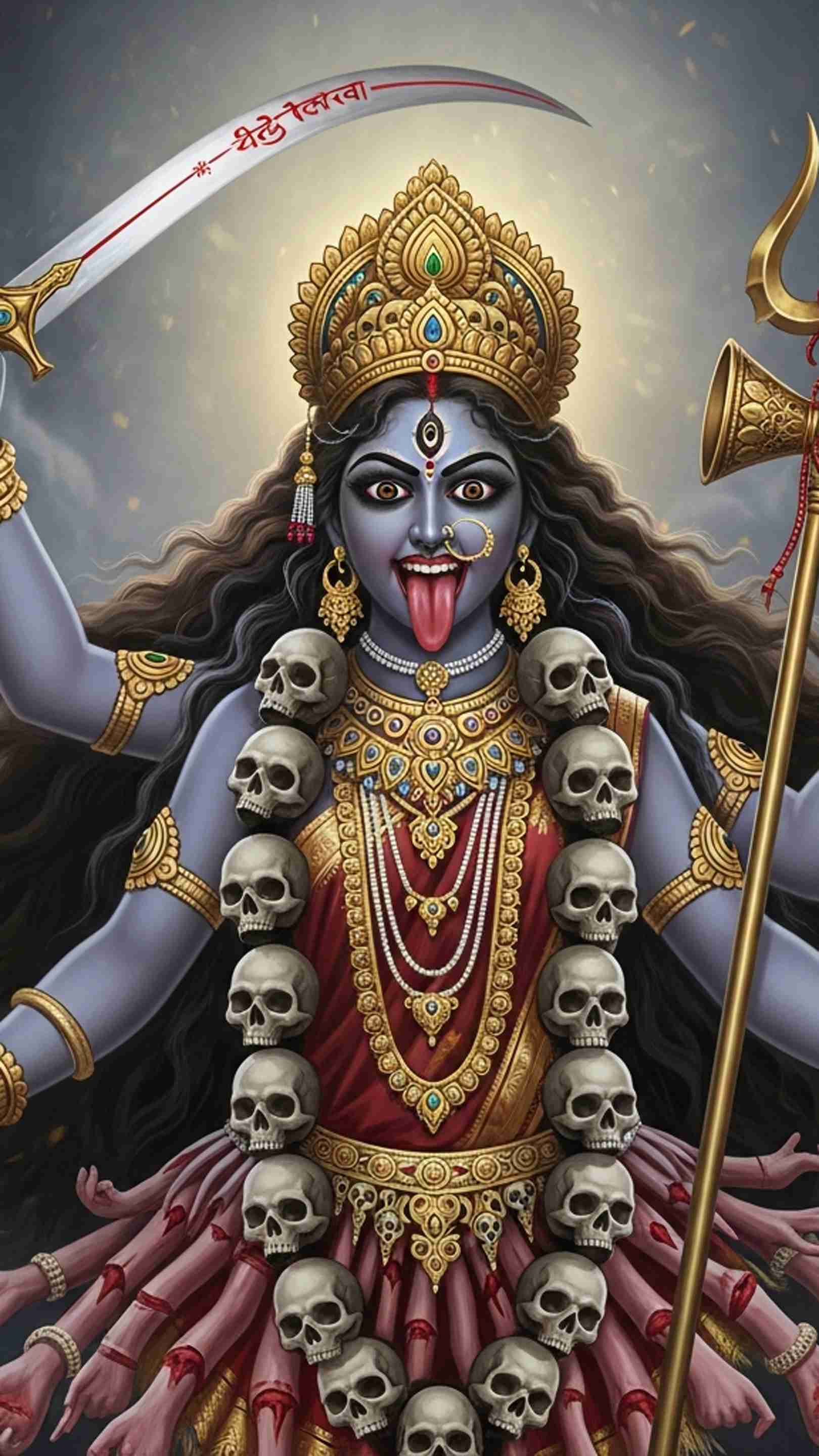 Mahakali Maa Mobile Wallpaper