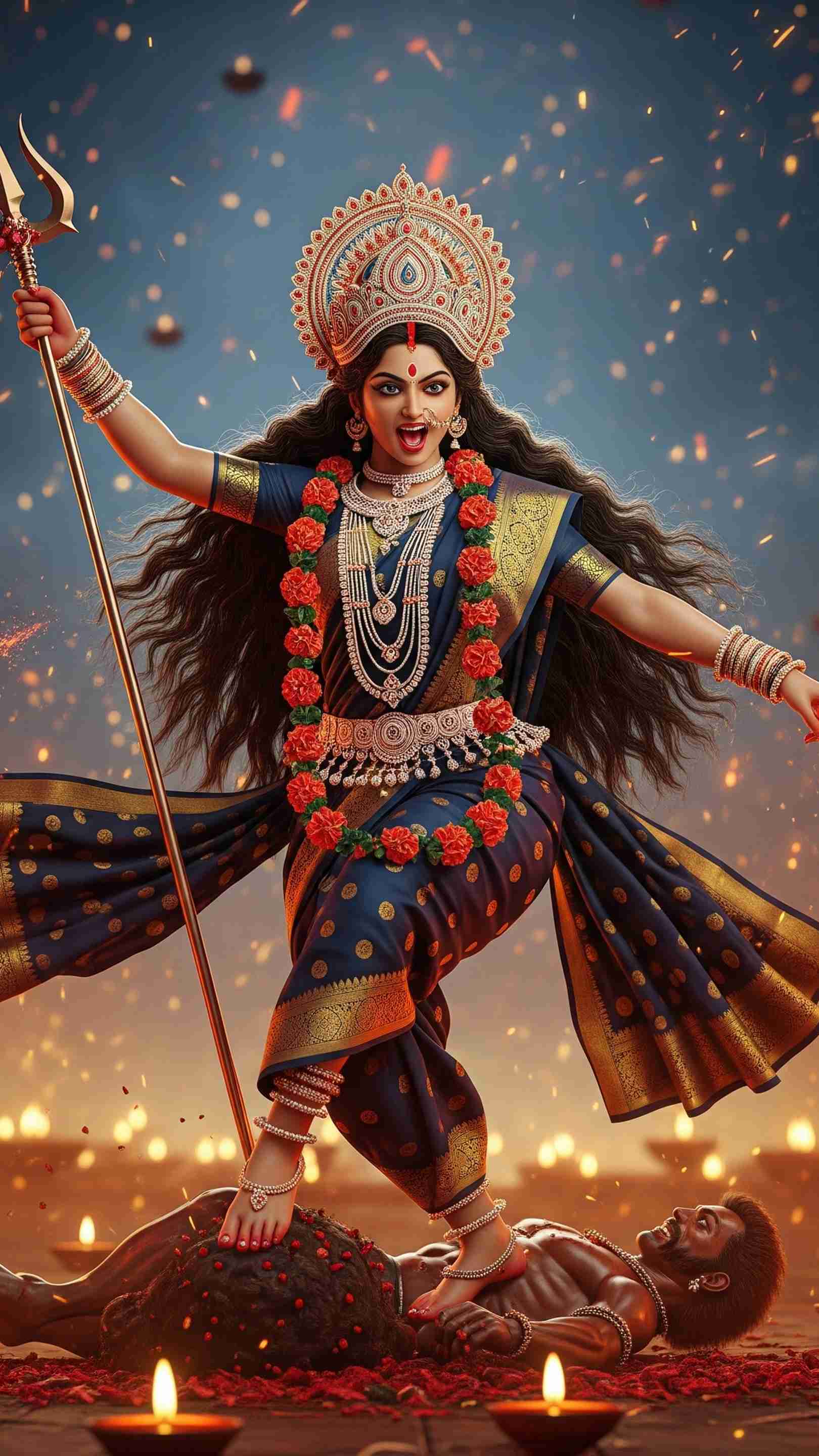 Mahakali Maa Mobile Wallpaper
