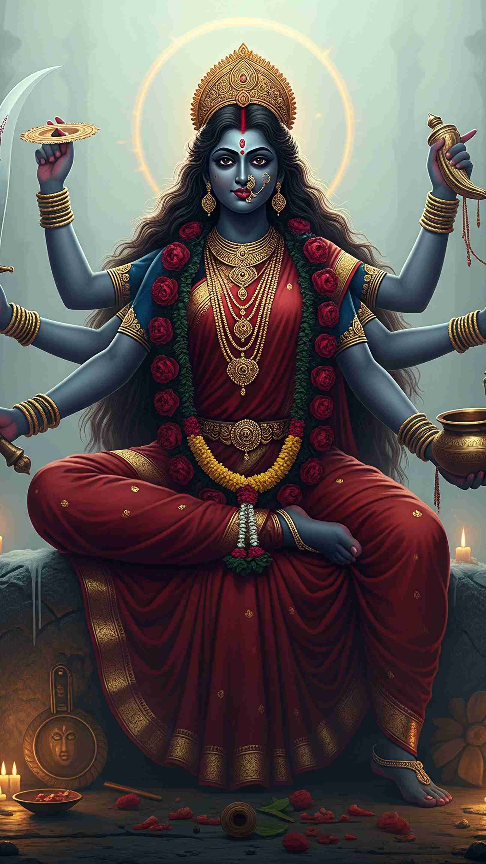 Mahakali Maa Mobile Wallpaper