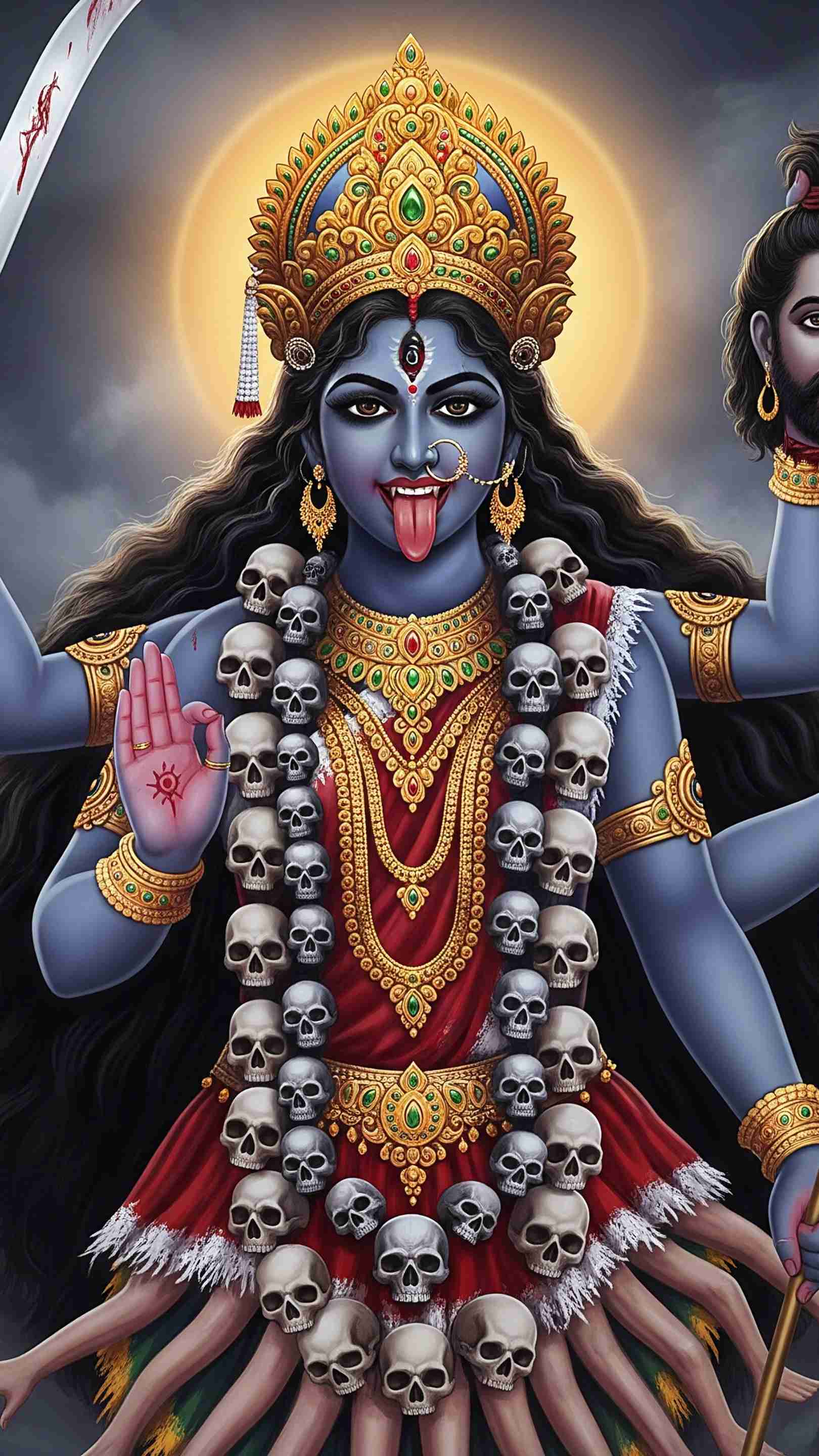 Mahakali Maa Mobile Wallpaper