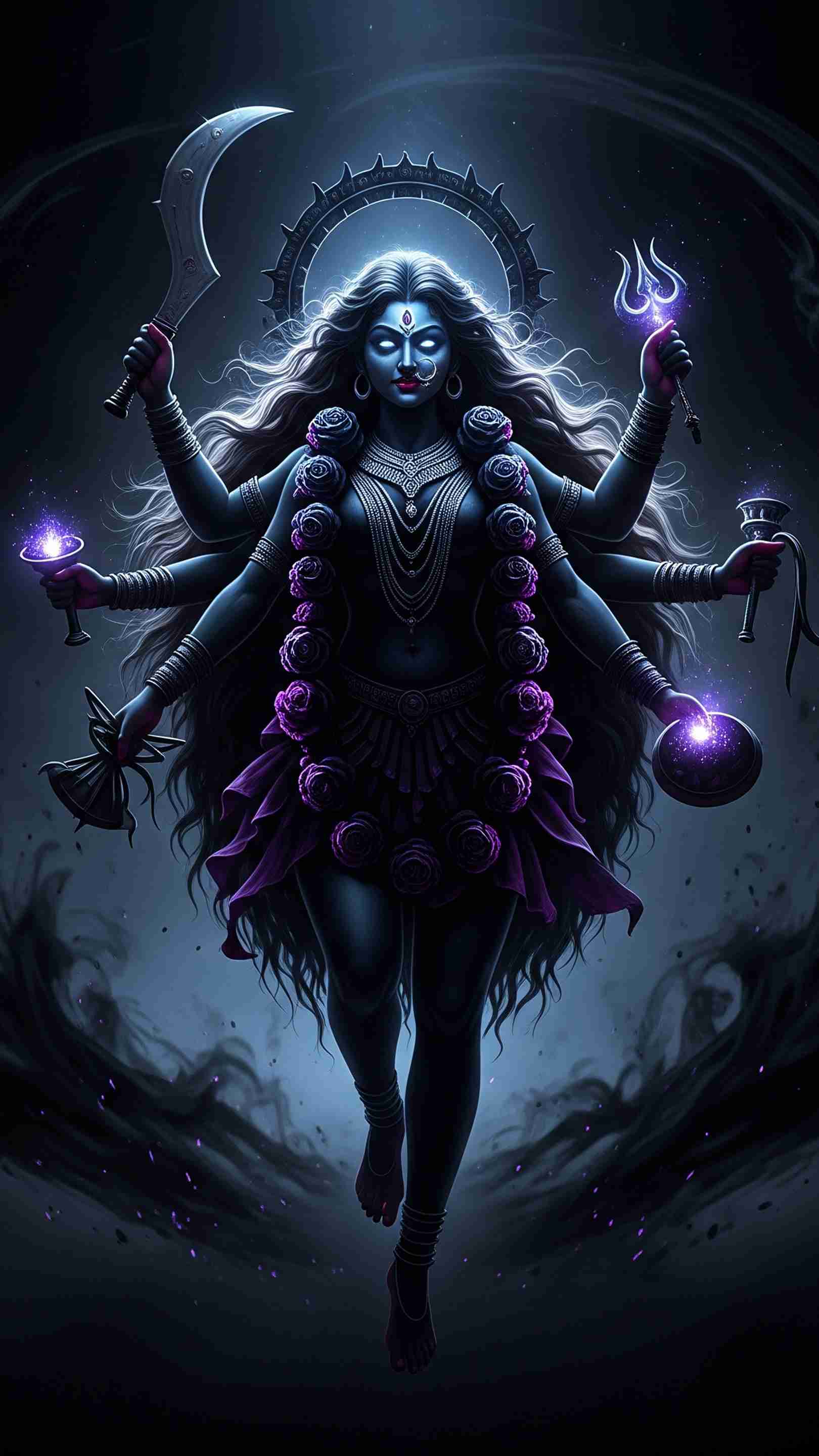 Mahakali Maa Mobile Wallpaper