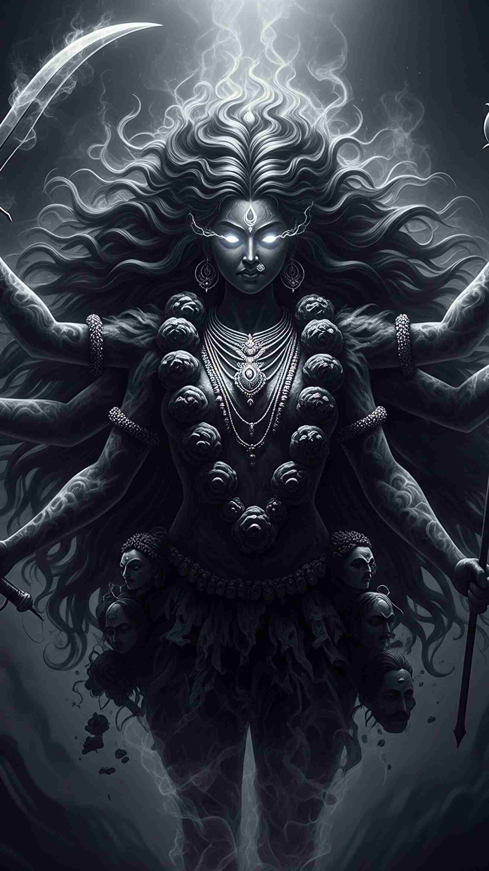 Mahakali Maa Mobile Wallpaper