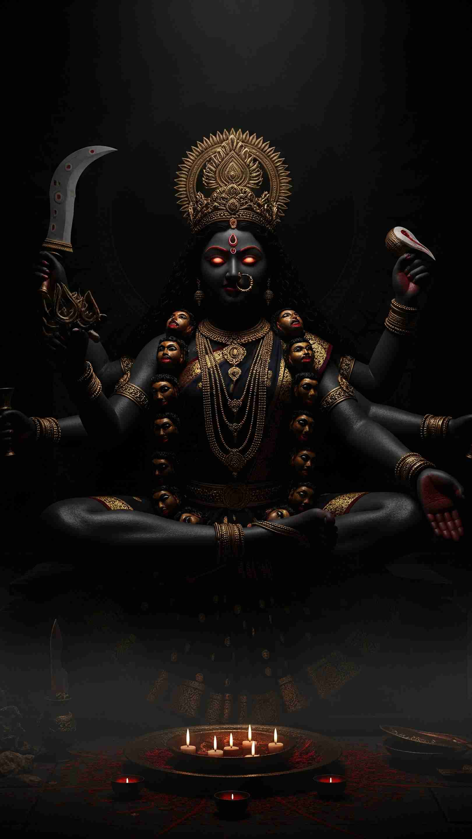 Mahakali Maa Mobile Wallpaper