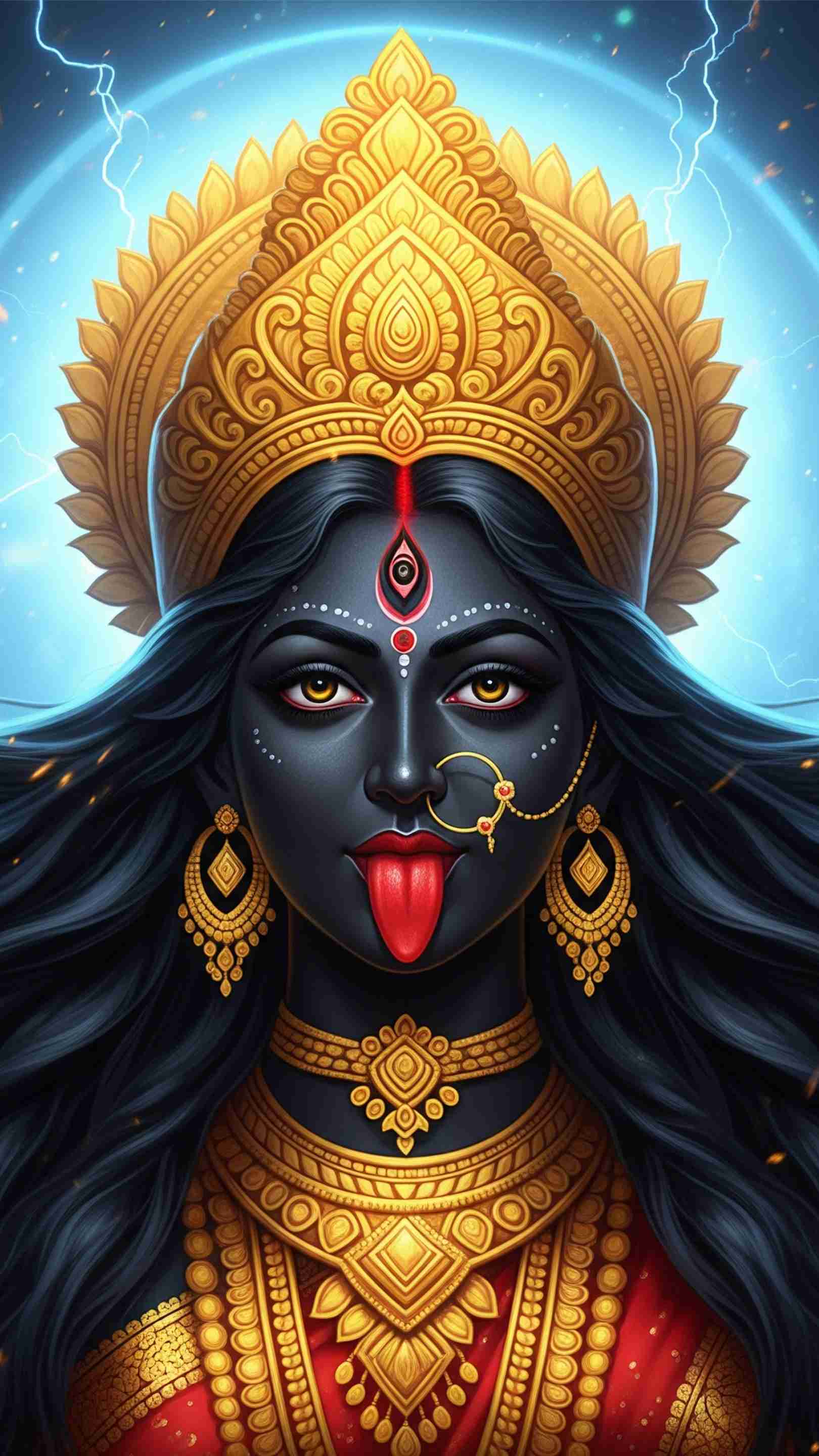 Mahakali Maa Mobile Wallpaper