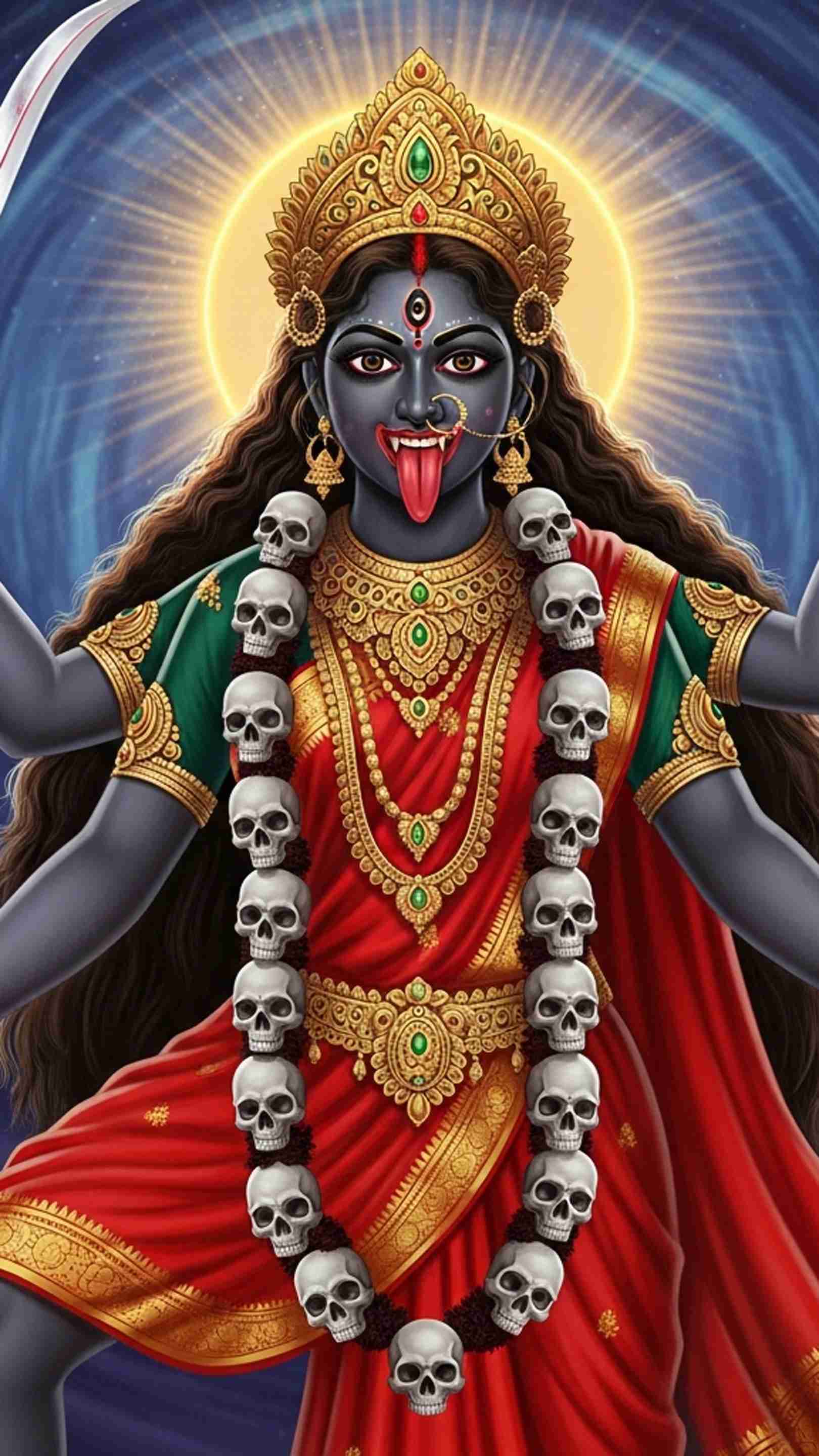 Mahakali Maa Mobile Wallpaper