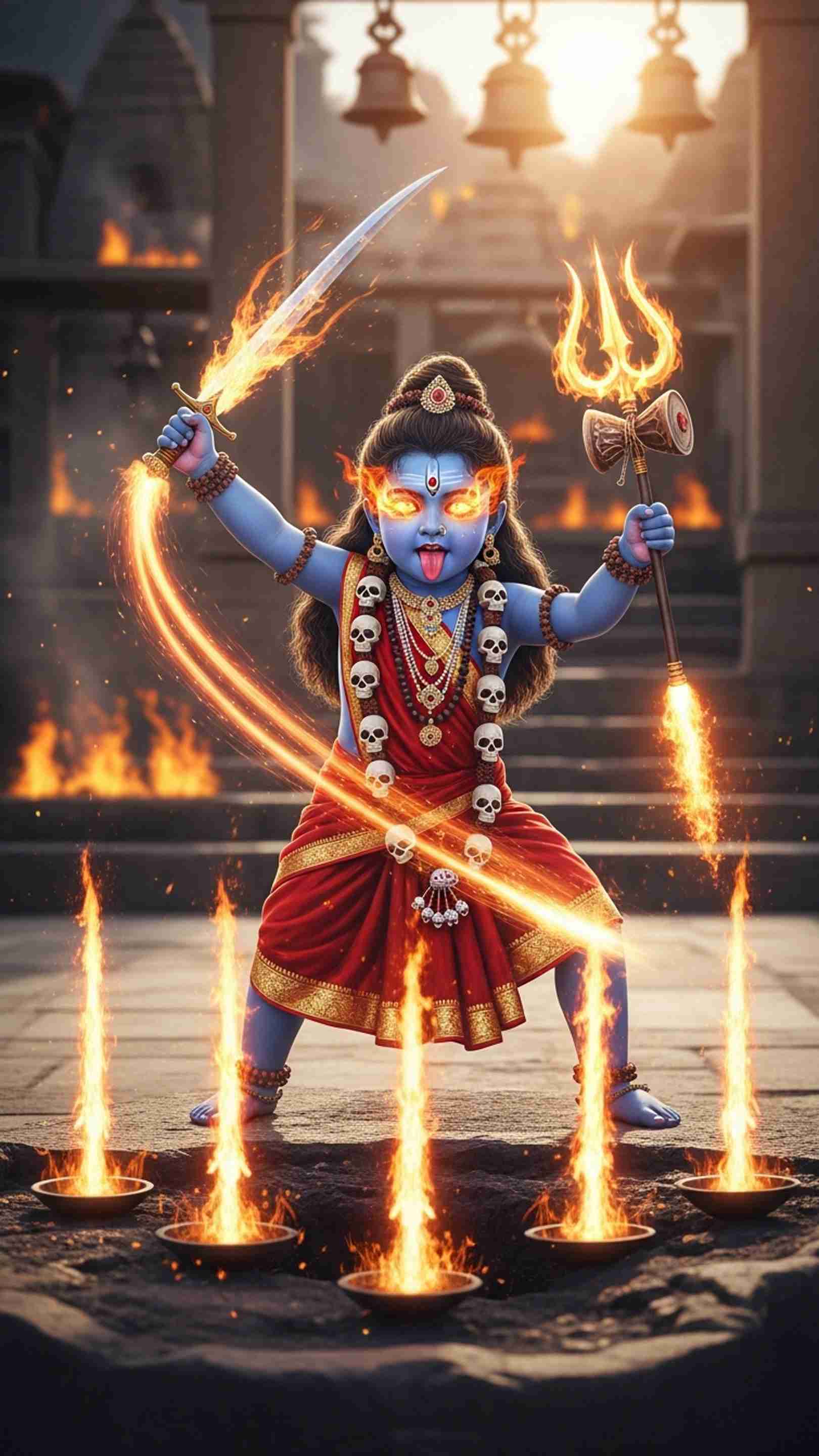 Mahakali Maa Mobile Wallpaper
