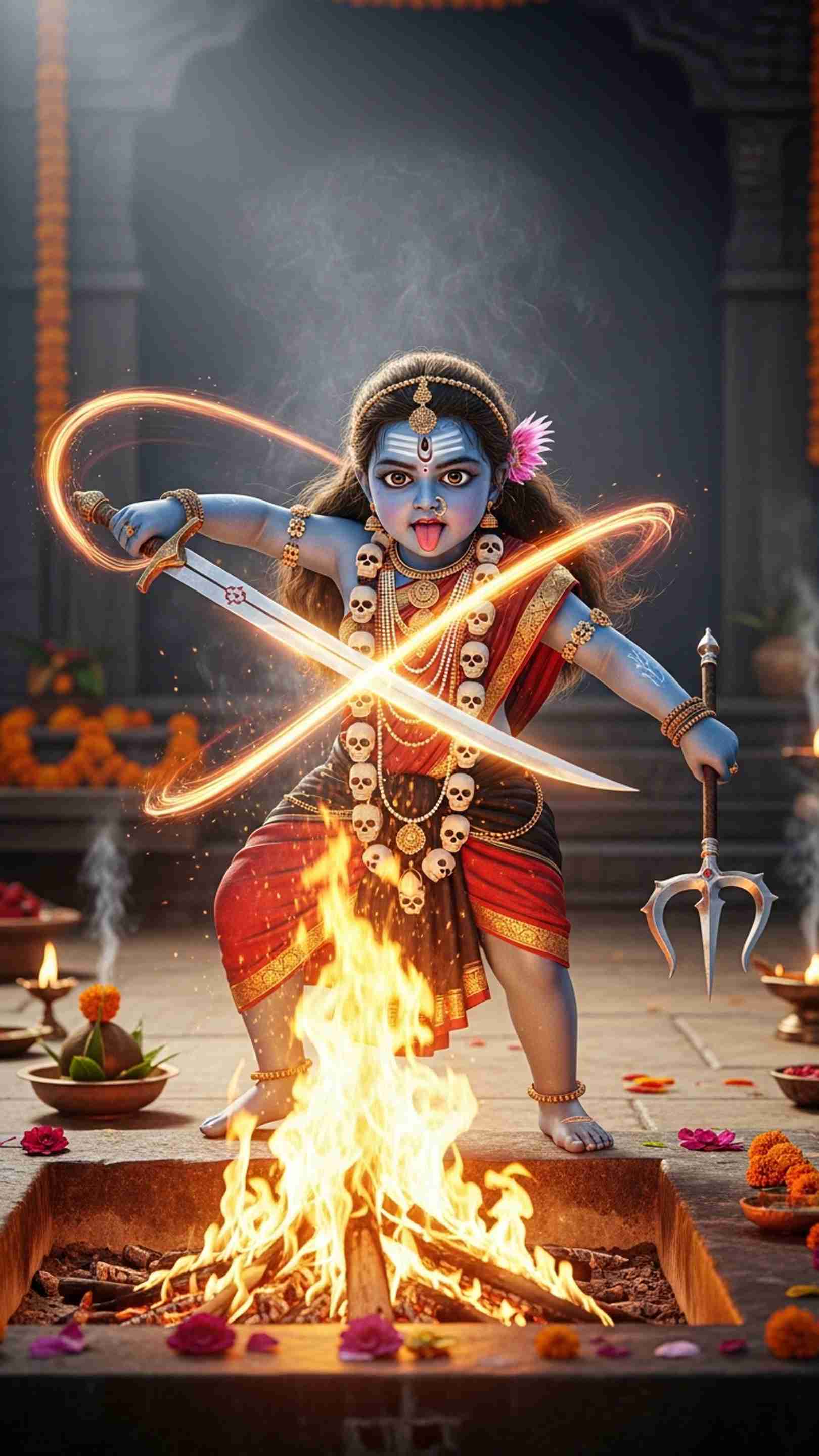 Mahakali Maa Mobile Wallpaper
