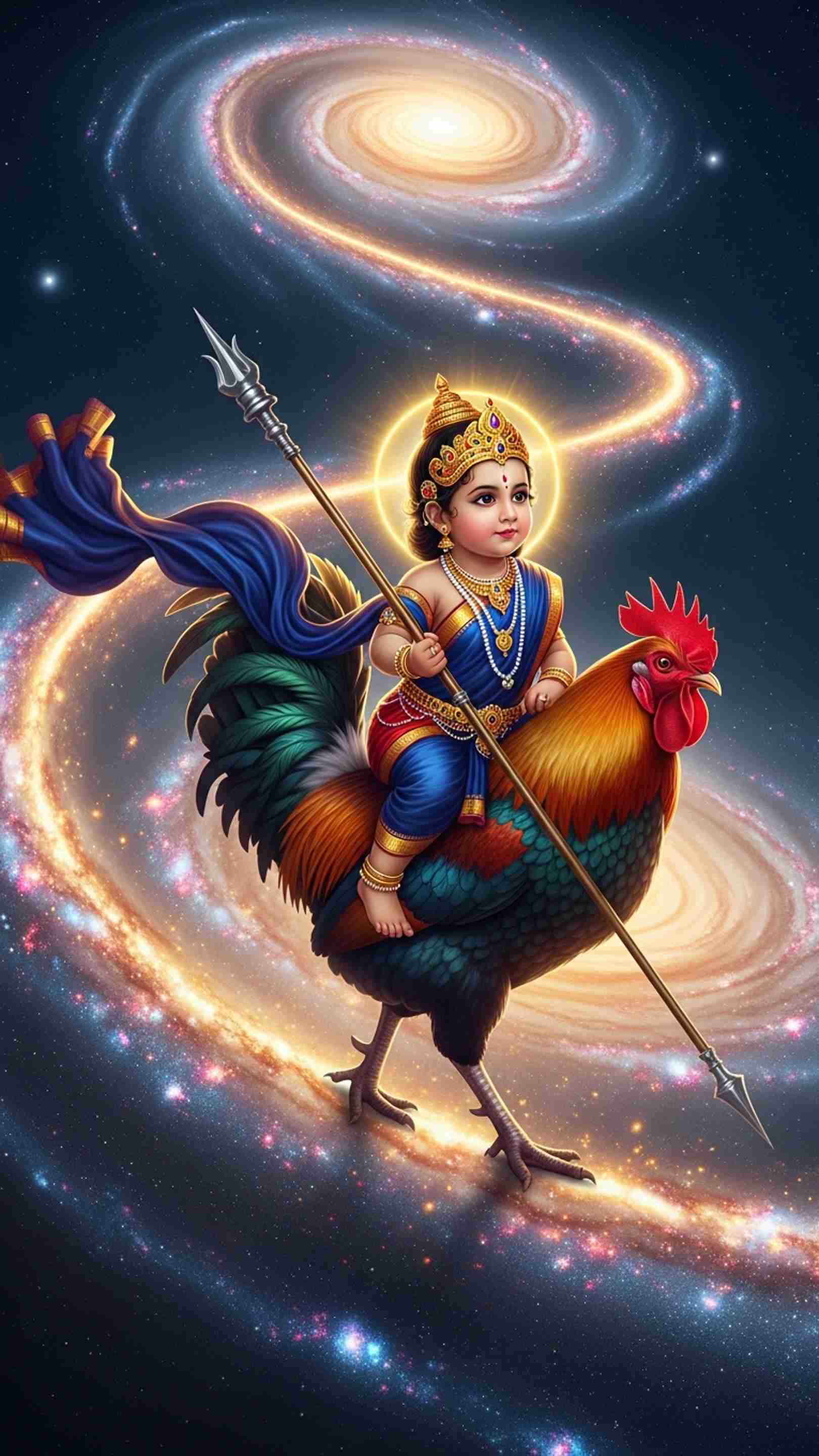 Bahuchar Maa Mobile Wallpaper
