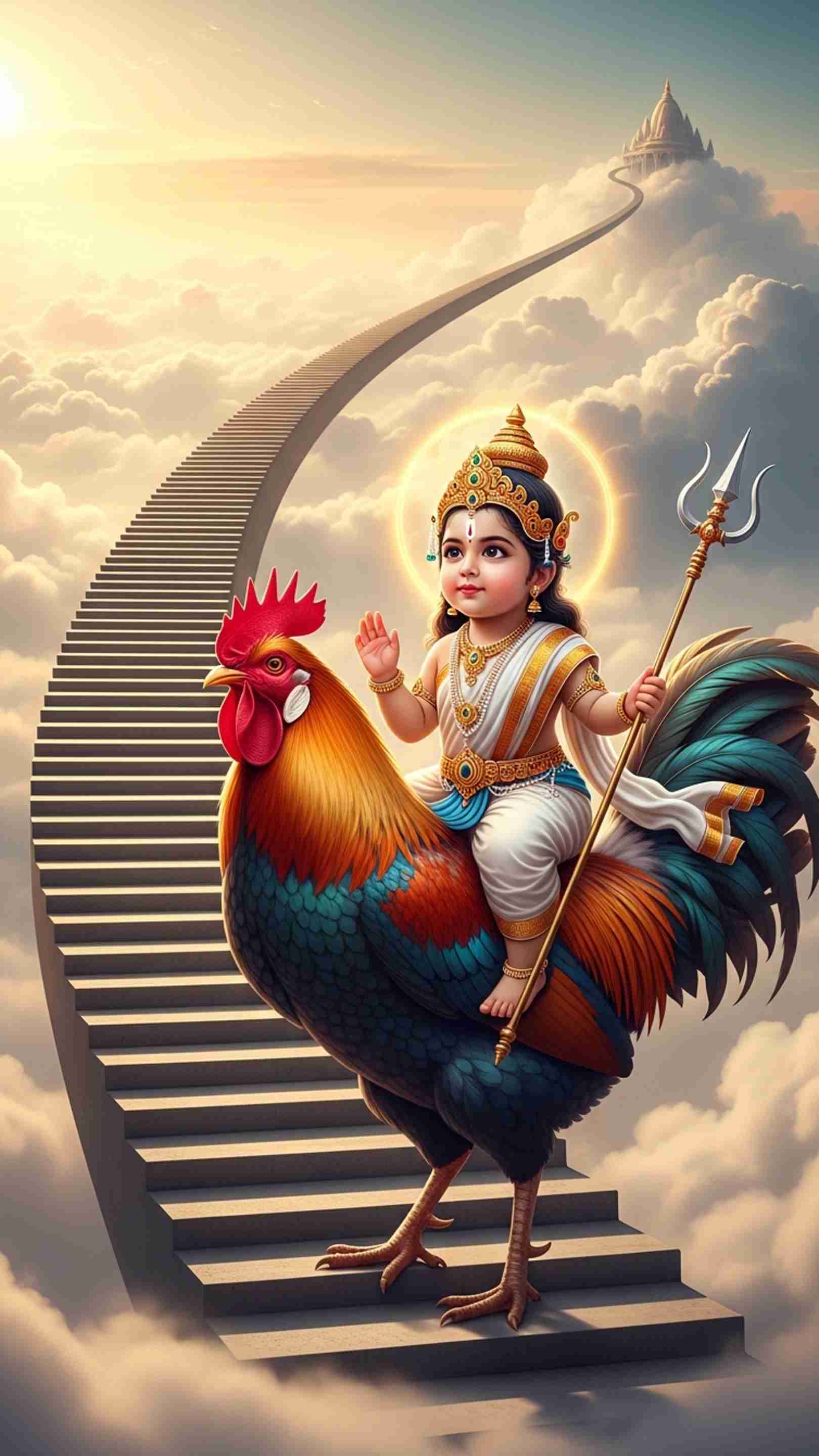 Bahuchar Maa Mobile Wallpaper