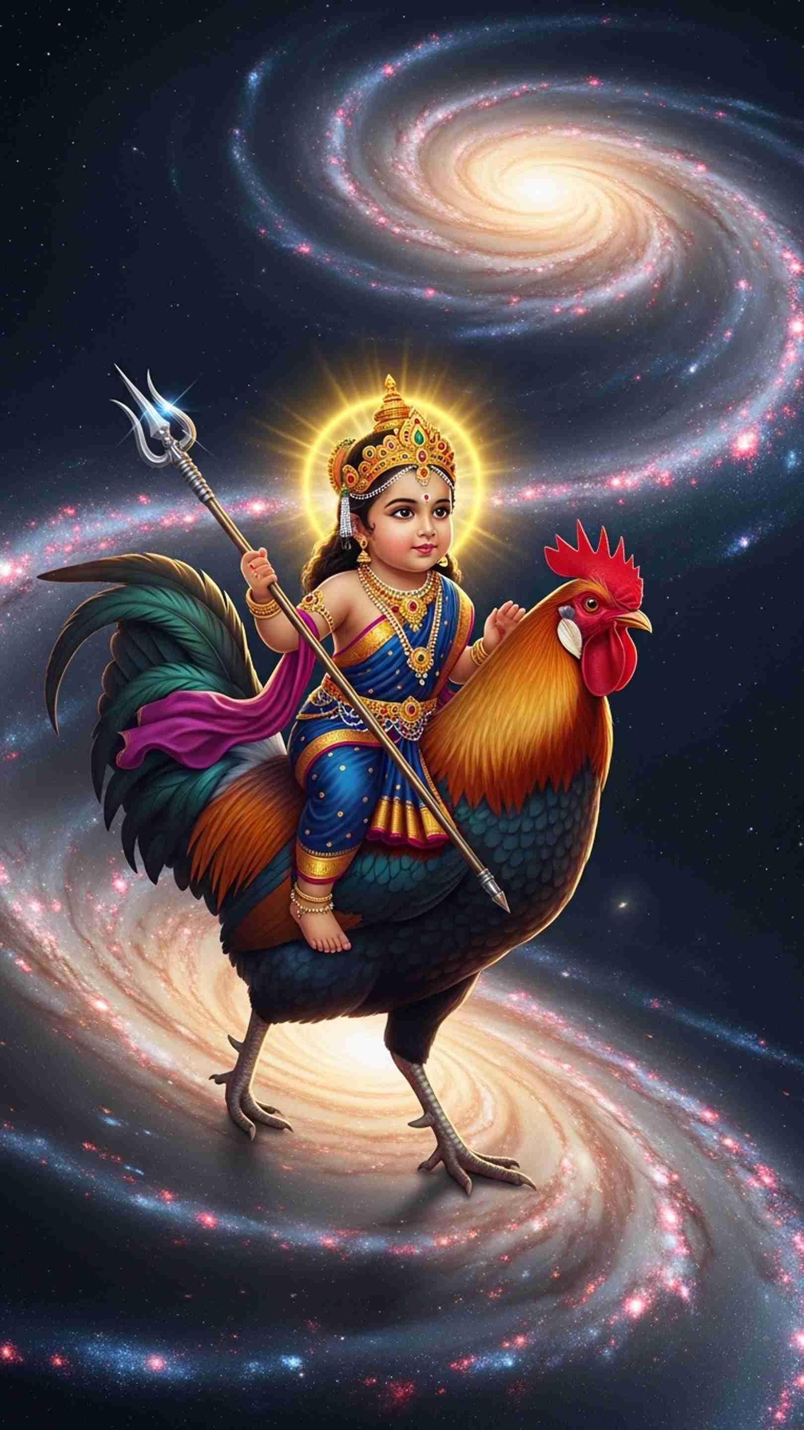 Bahuchar Maa Mobile Wallpaper