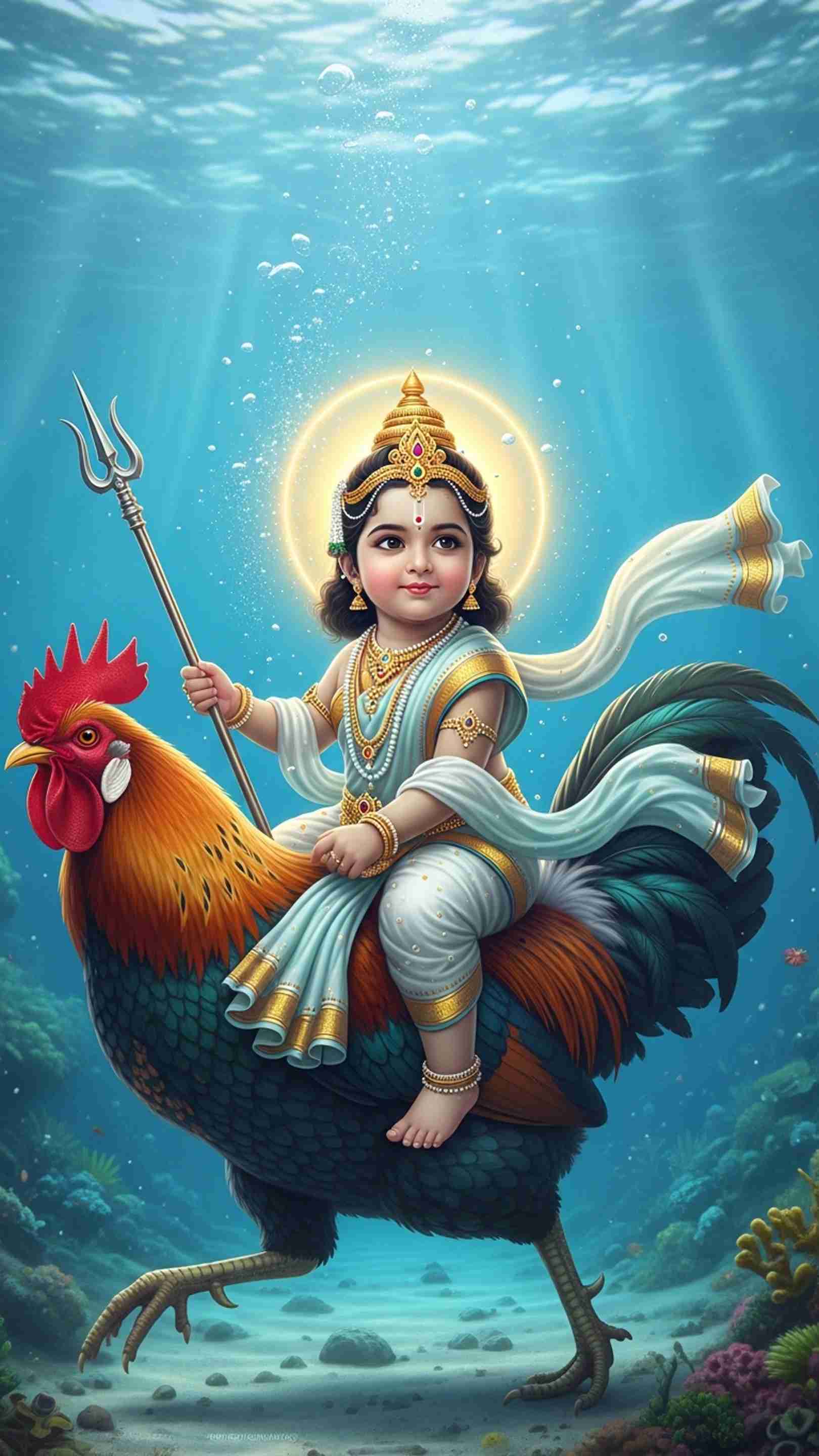 Bahuchar Maa Mobile Wallpaper
