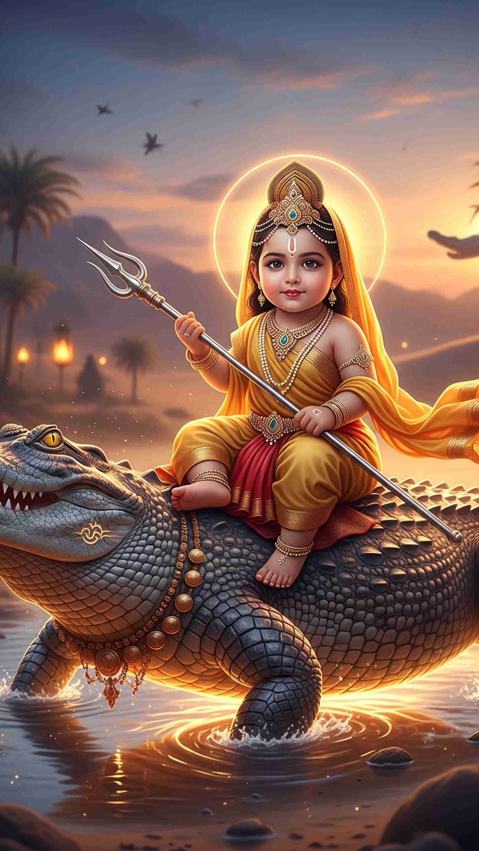 Khodiyar Maa Mobile Wallpaper