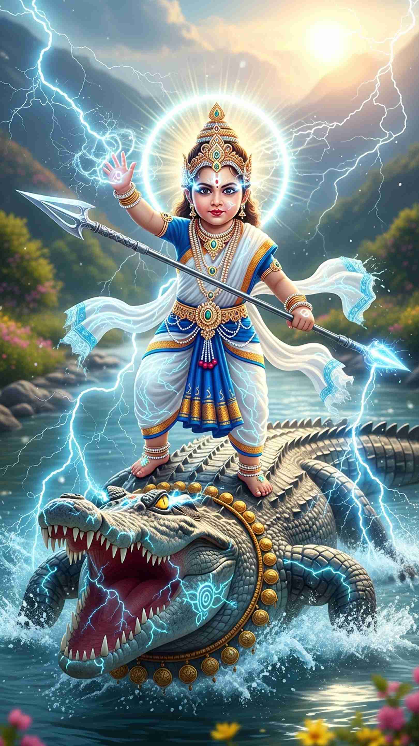 Khodiyar Maa Mobile Wallpaper