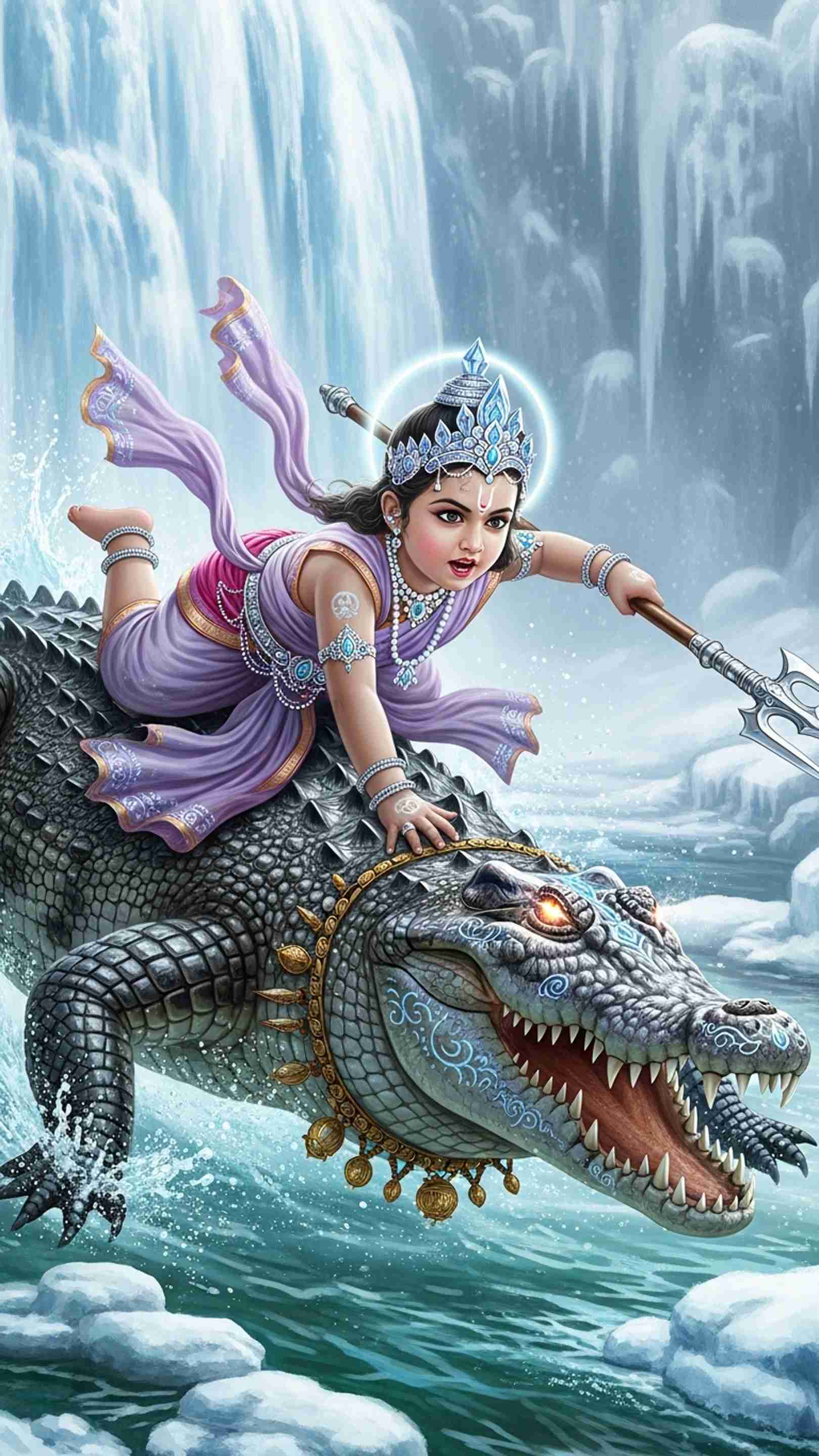 Khodiyar Maa Mobile Wallpaper