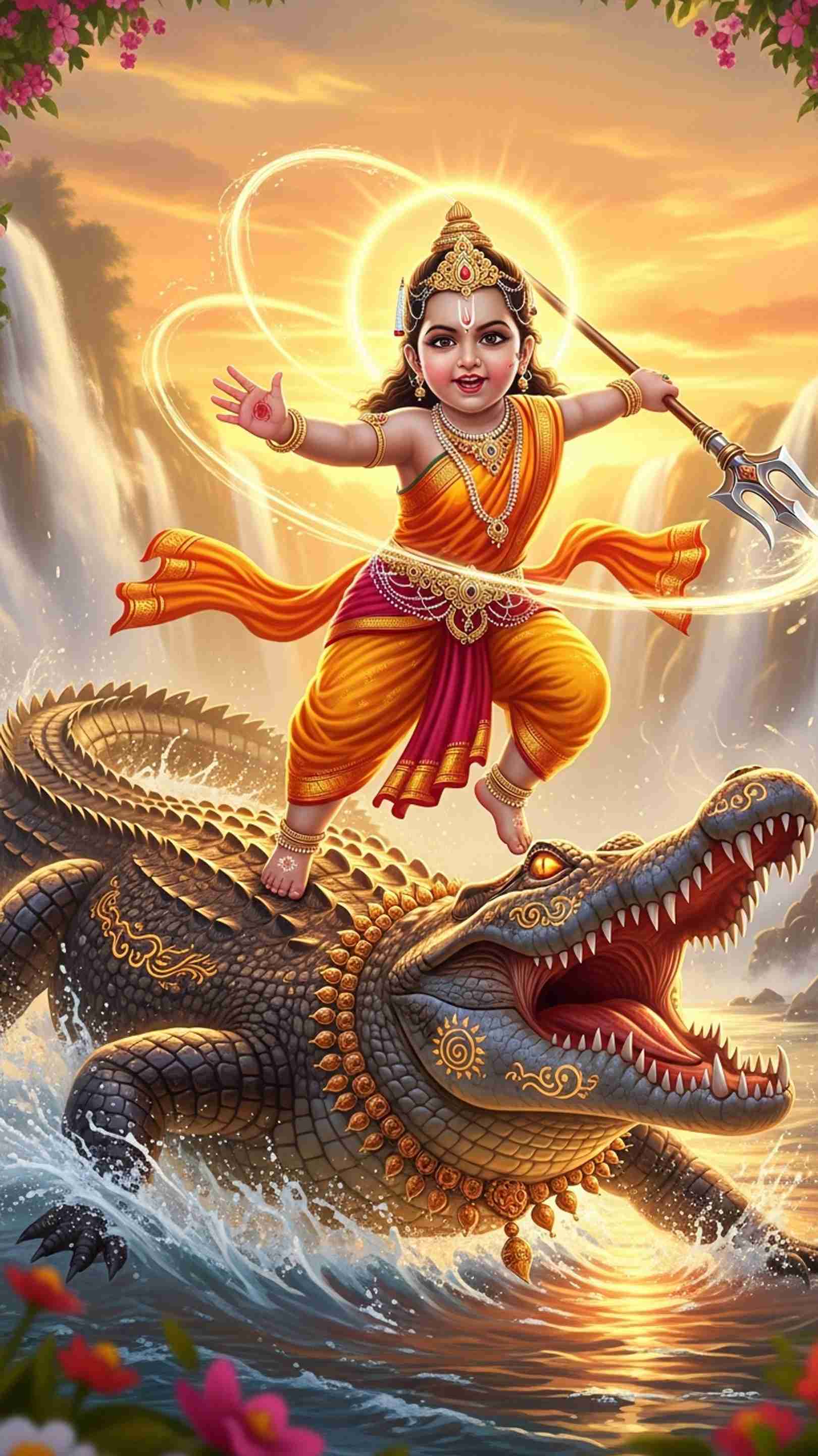 Khodiyar Maa Mobile Wallpaper