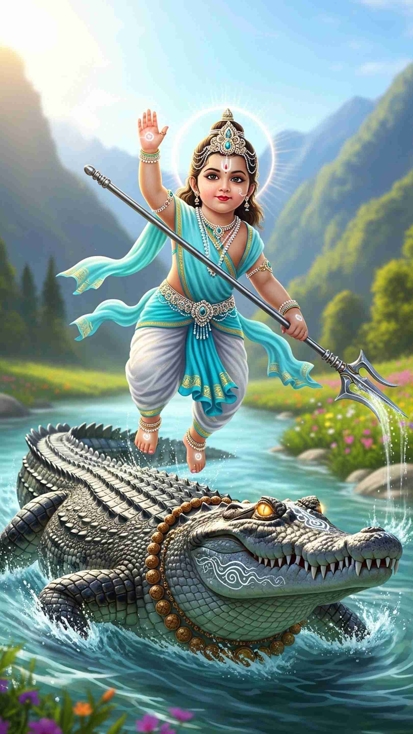 Khodiyar Maa Mobile Wallpaper
