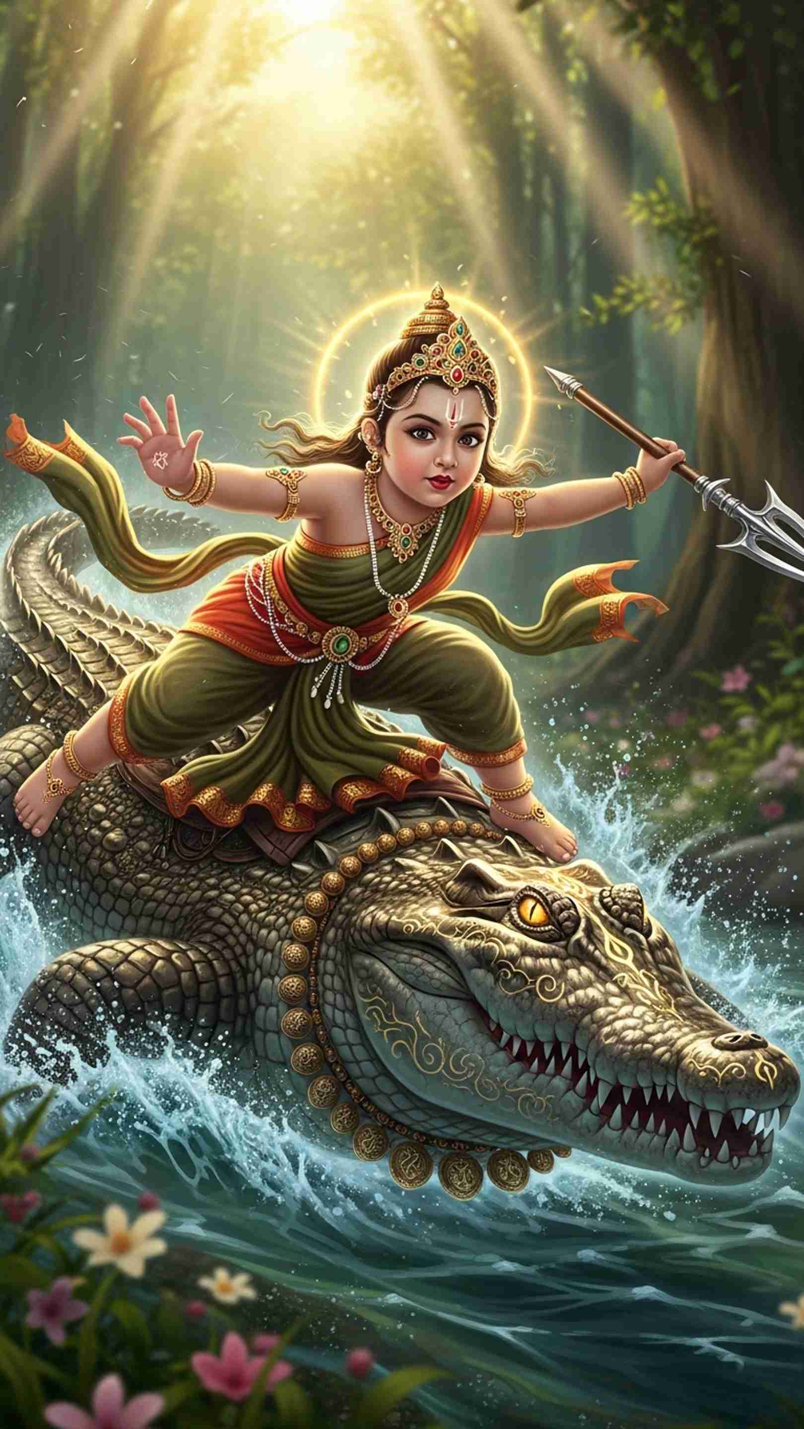 Khodiyar Maa Mobile Wallpaper