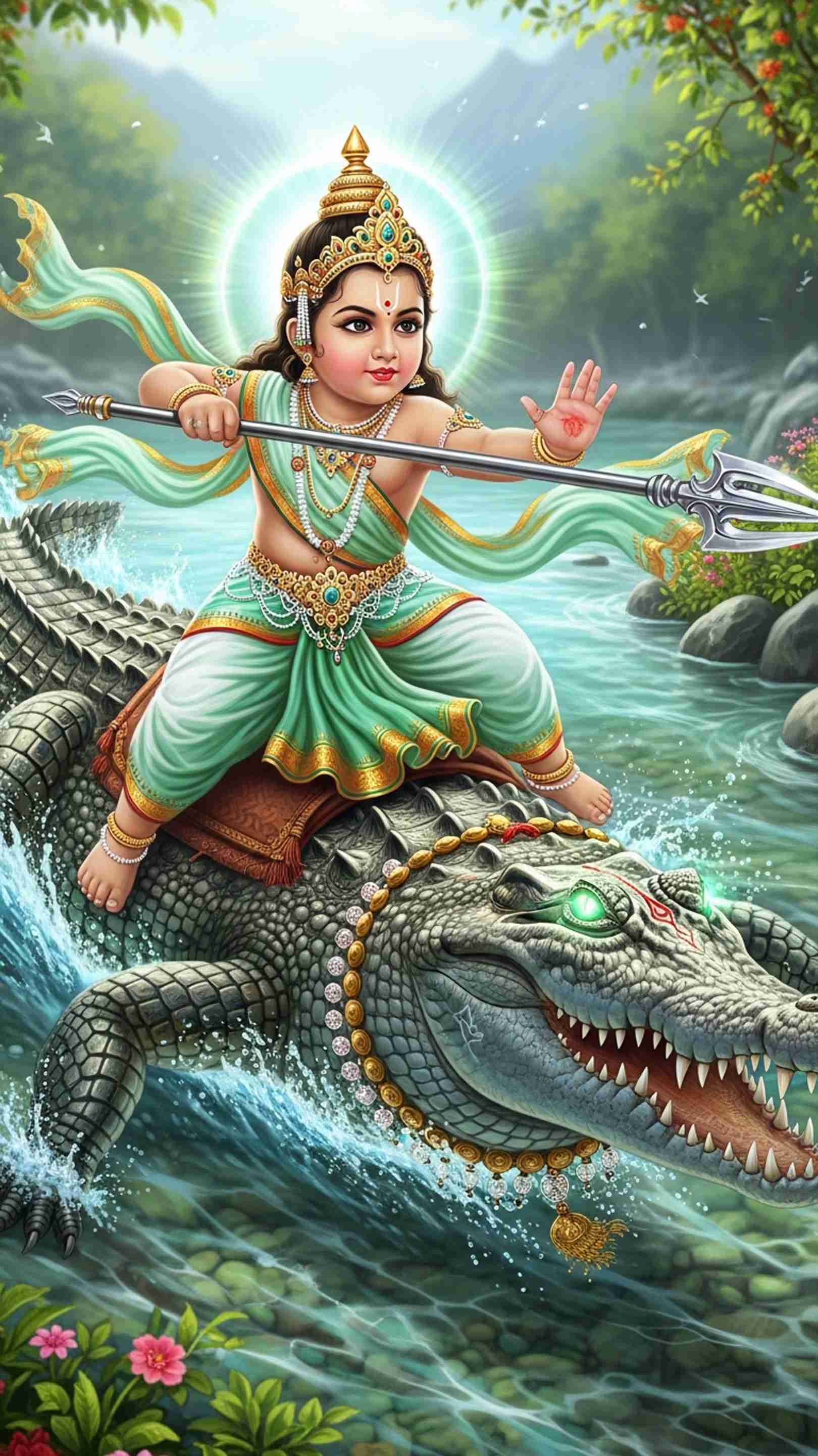 Khodiyar Maa Mobile Wallpaper