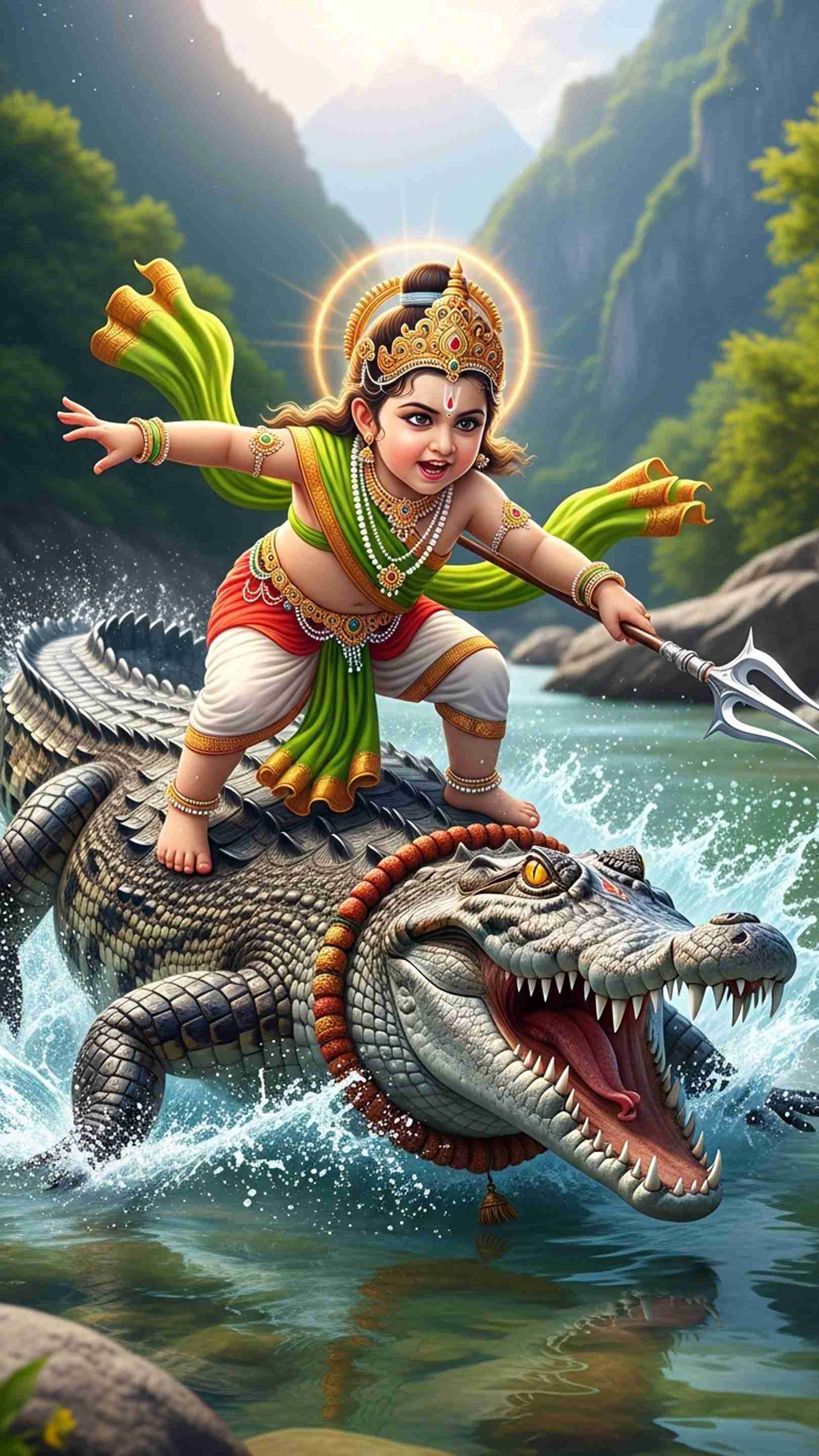 Khodiyar Maa Mobile Wallpaper