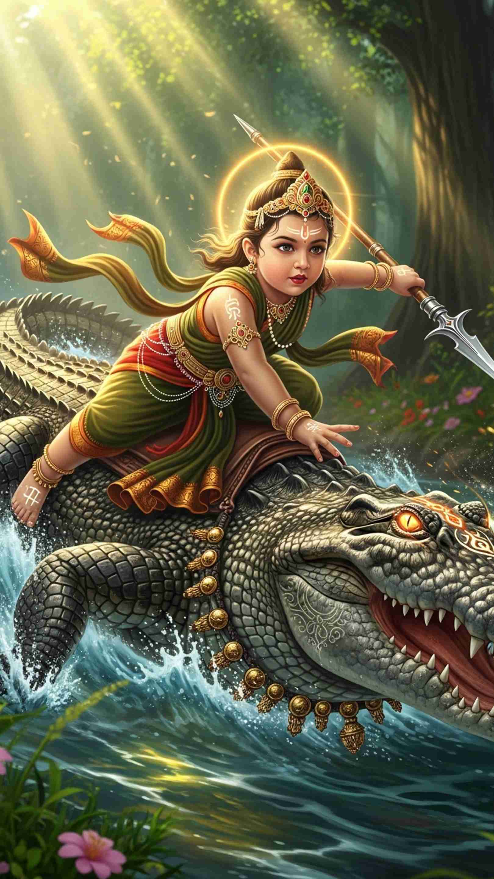 Khodiyar Maa Mobile Wallpaper