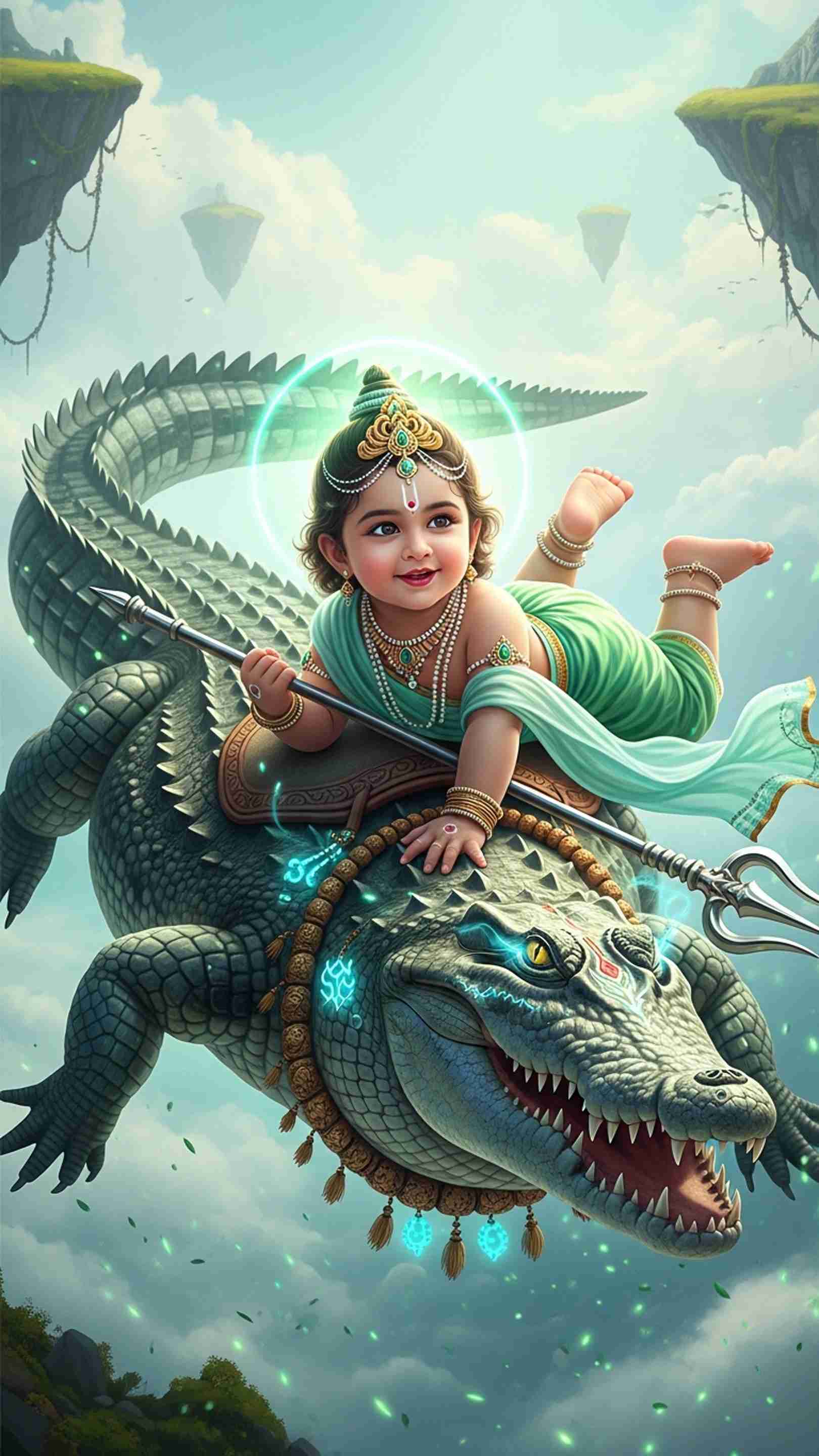 Khodiyar Maa Mobile Wallpaper