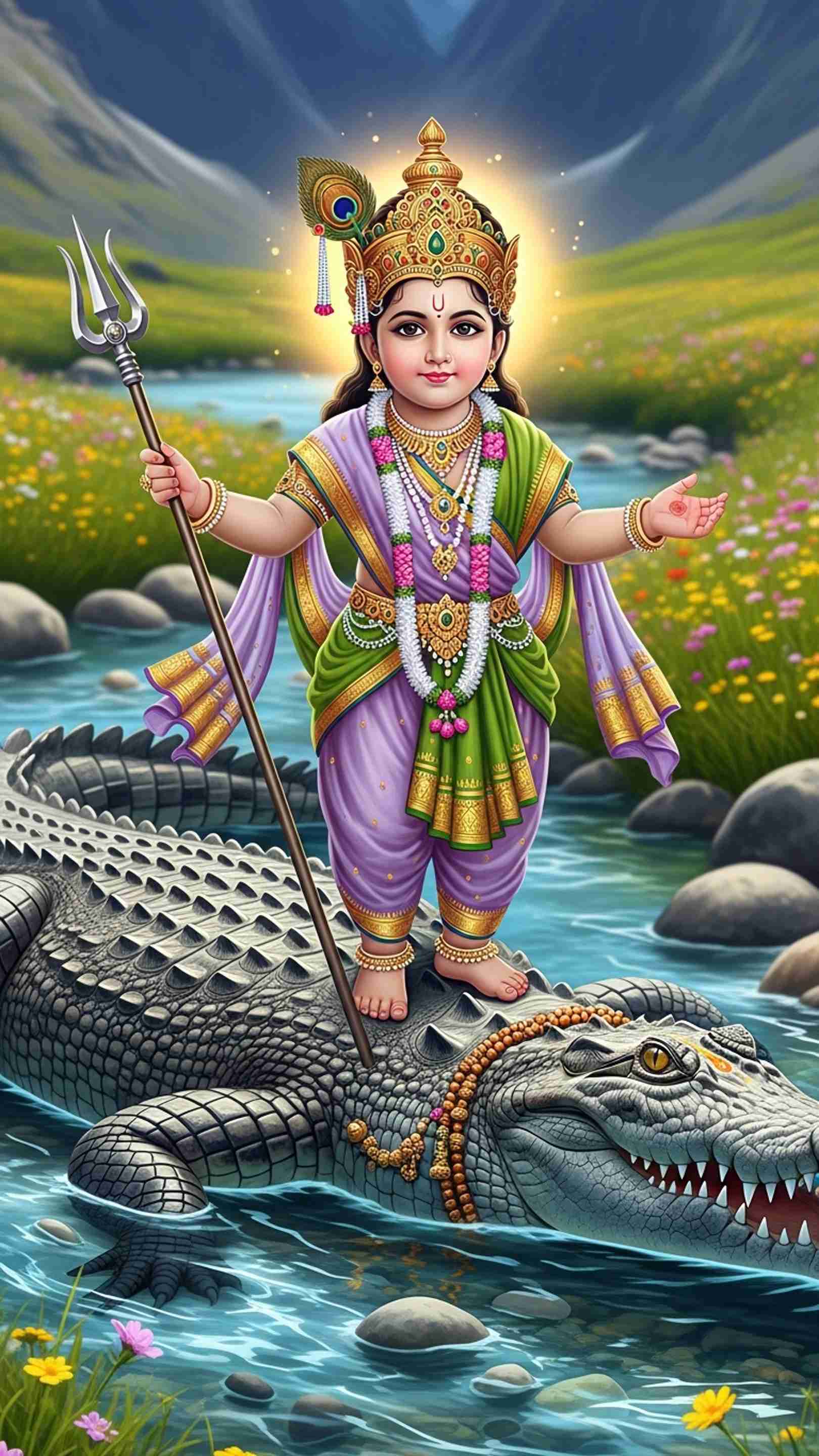 Khodiyar Maa Mobile Wallpaper