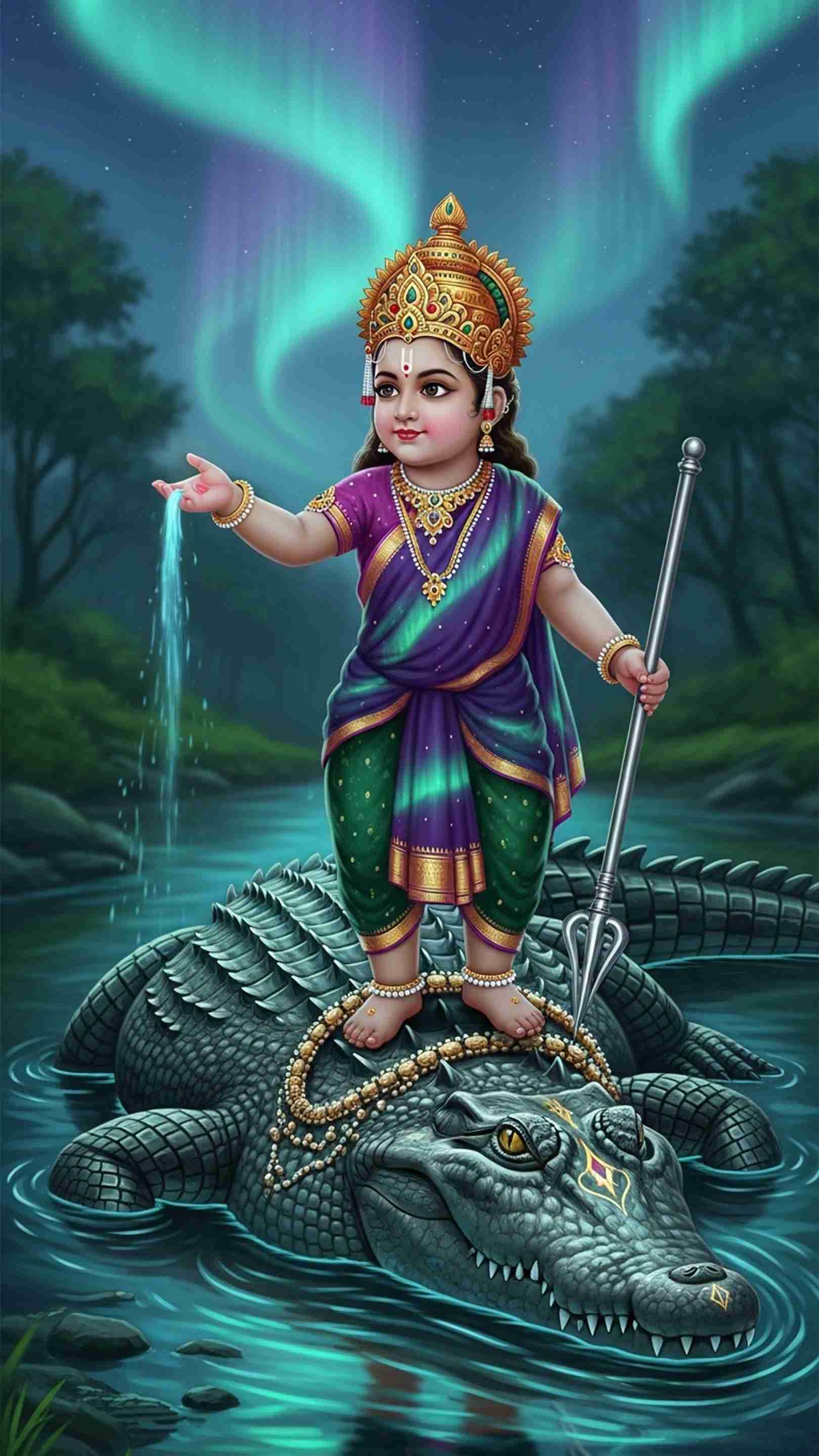 Khodiyar Maa Mobile Wallpaper