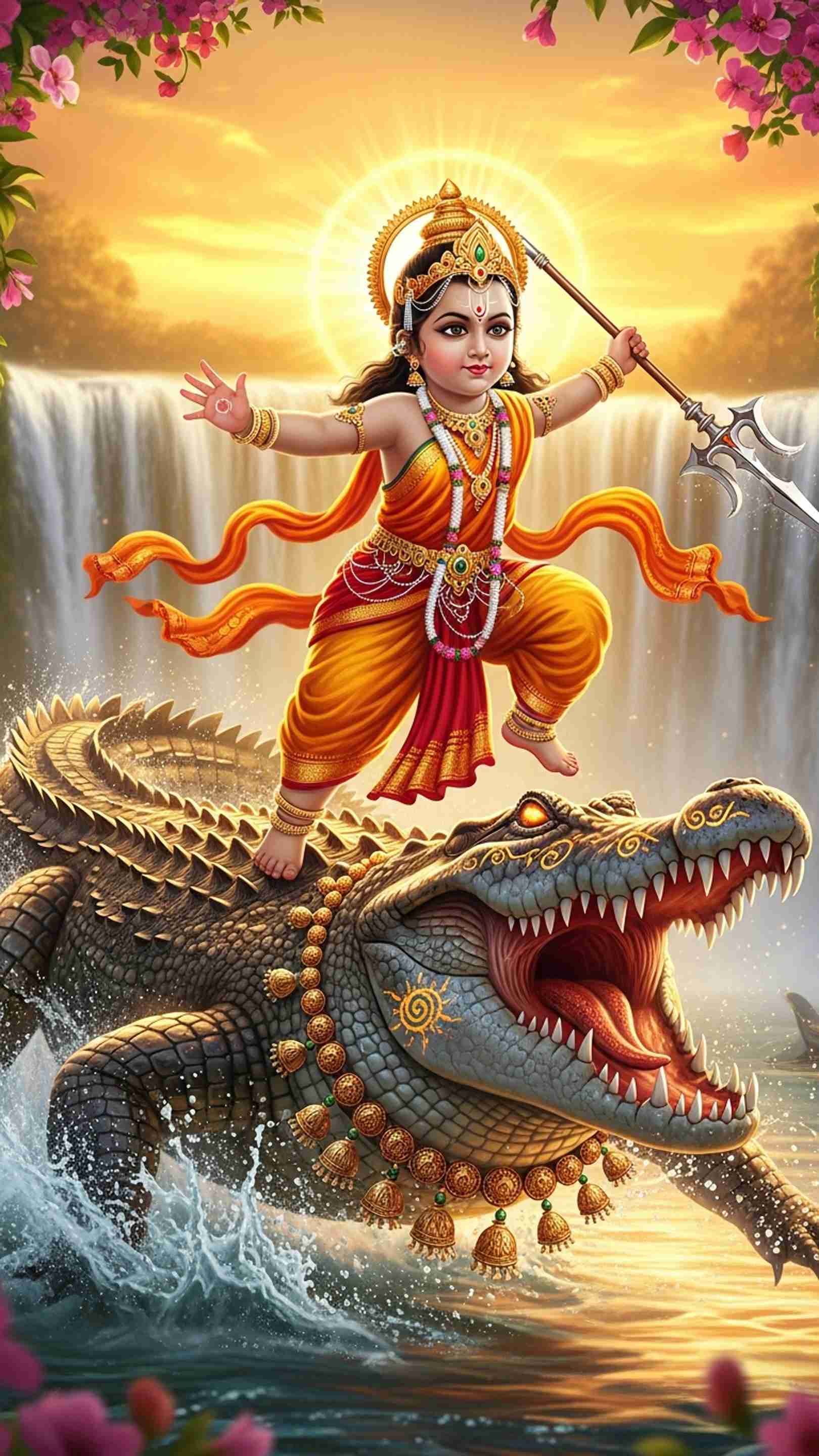 Khodiyar Maa Mobile Wallpaper
