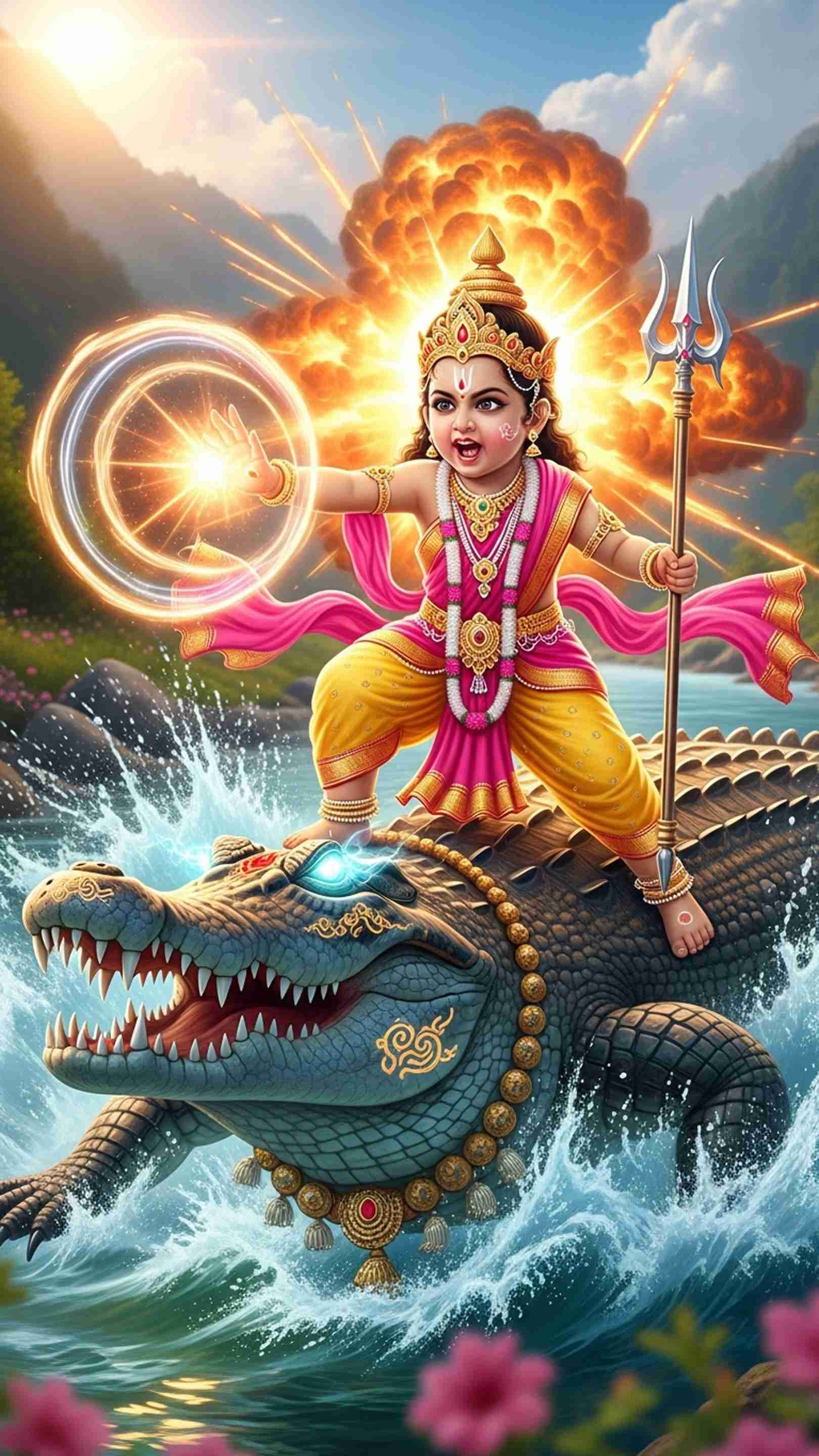 Khodiyar Maa Mobile Wallpaper