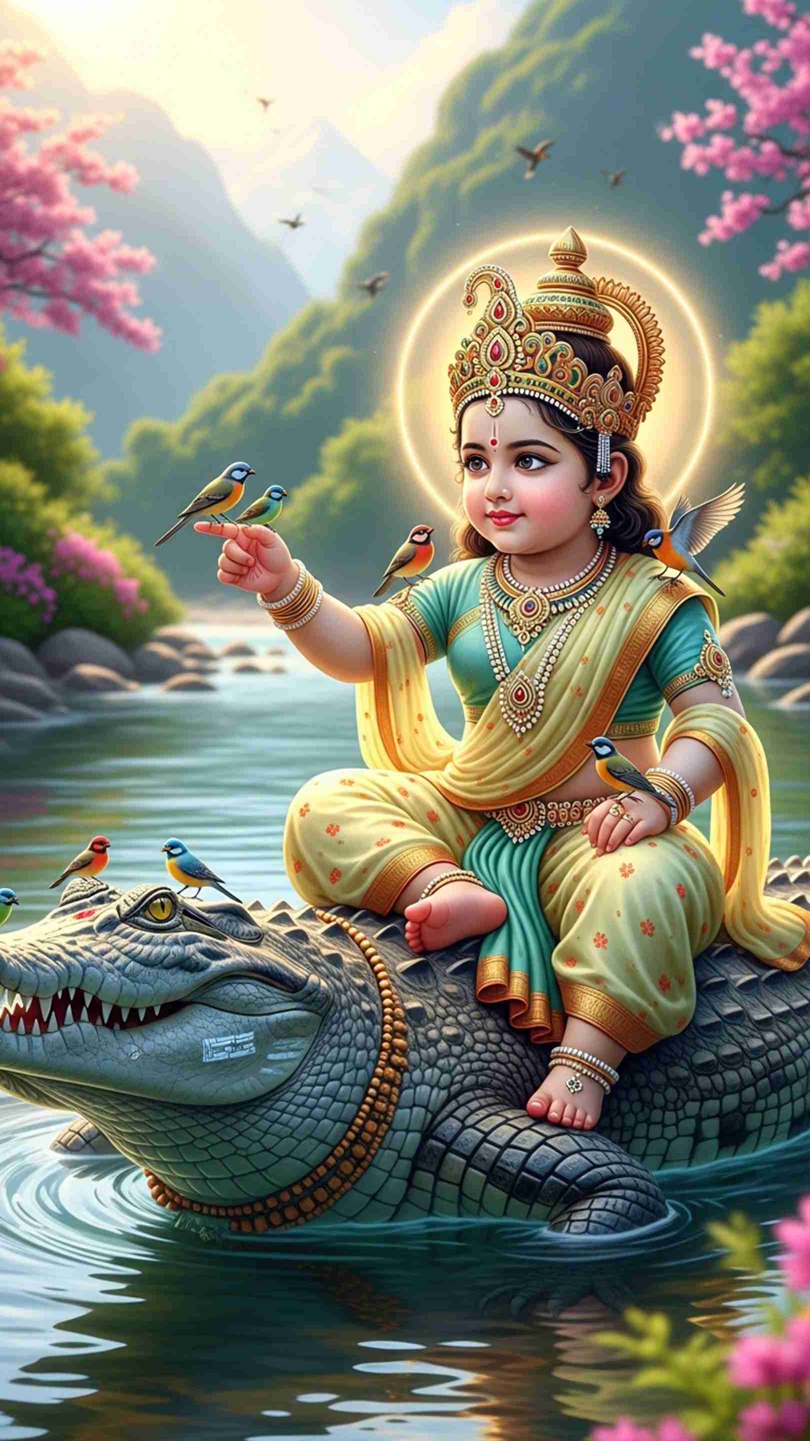 Khodiyar Maa Mobile Wallpaper