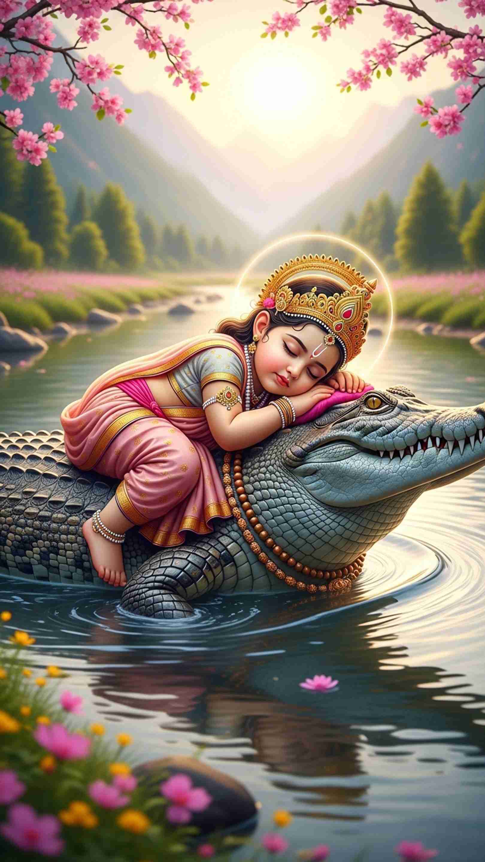 Khodiyar Maa Mobile Wallpaper
