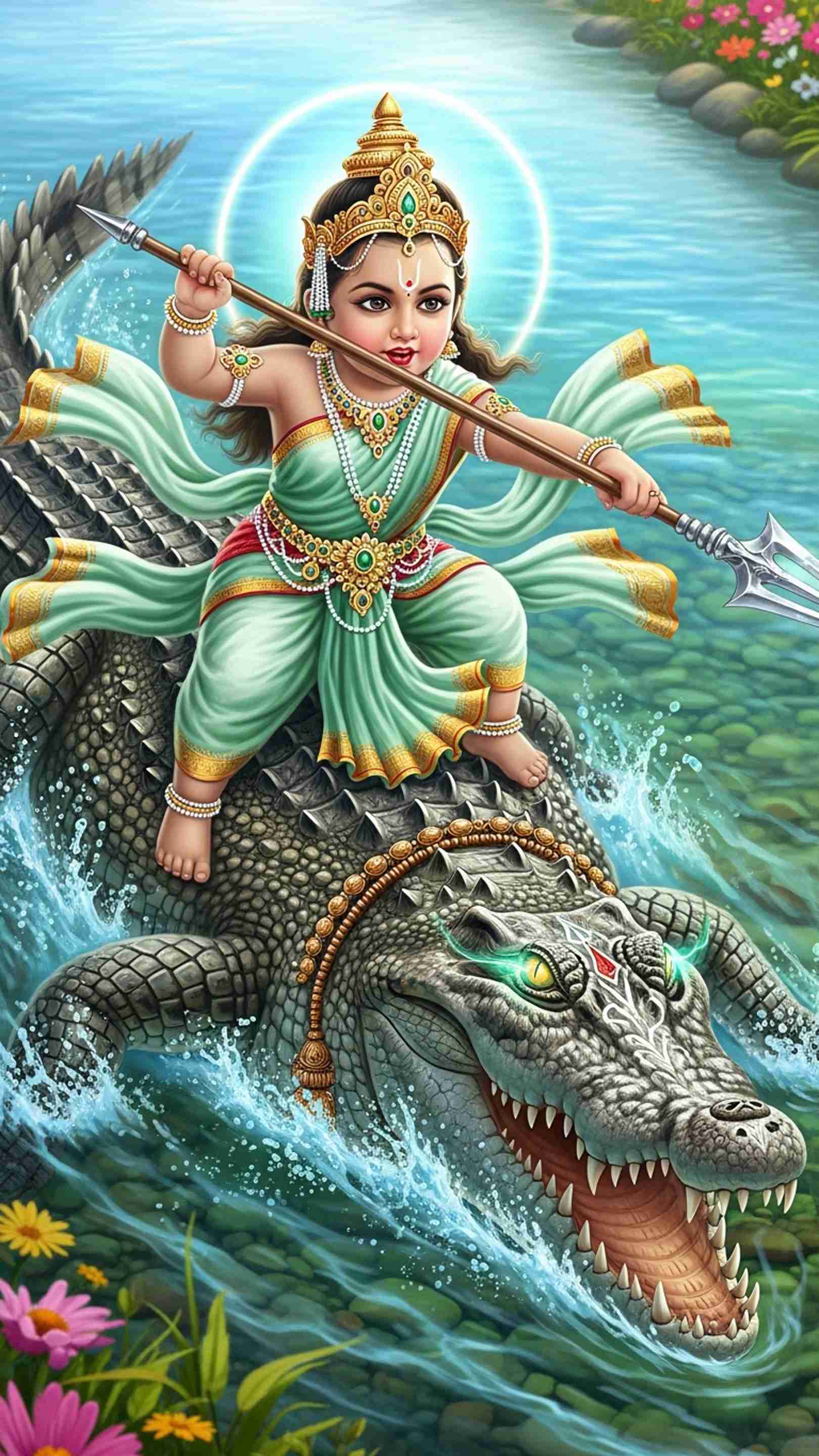 Khodiyar Maa Mobile Wallpaper