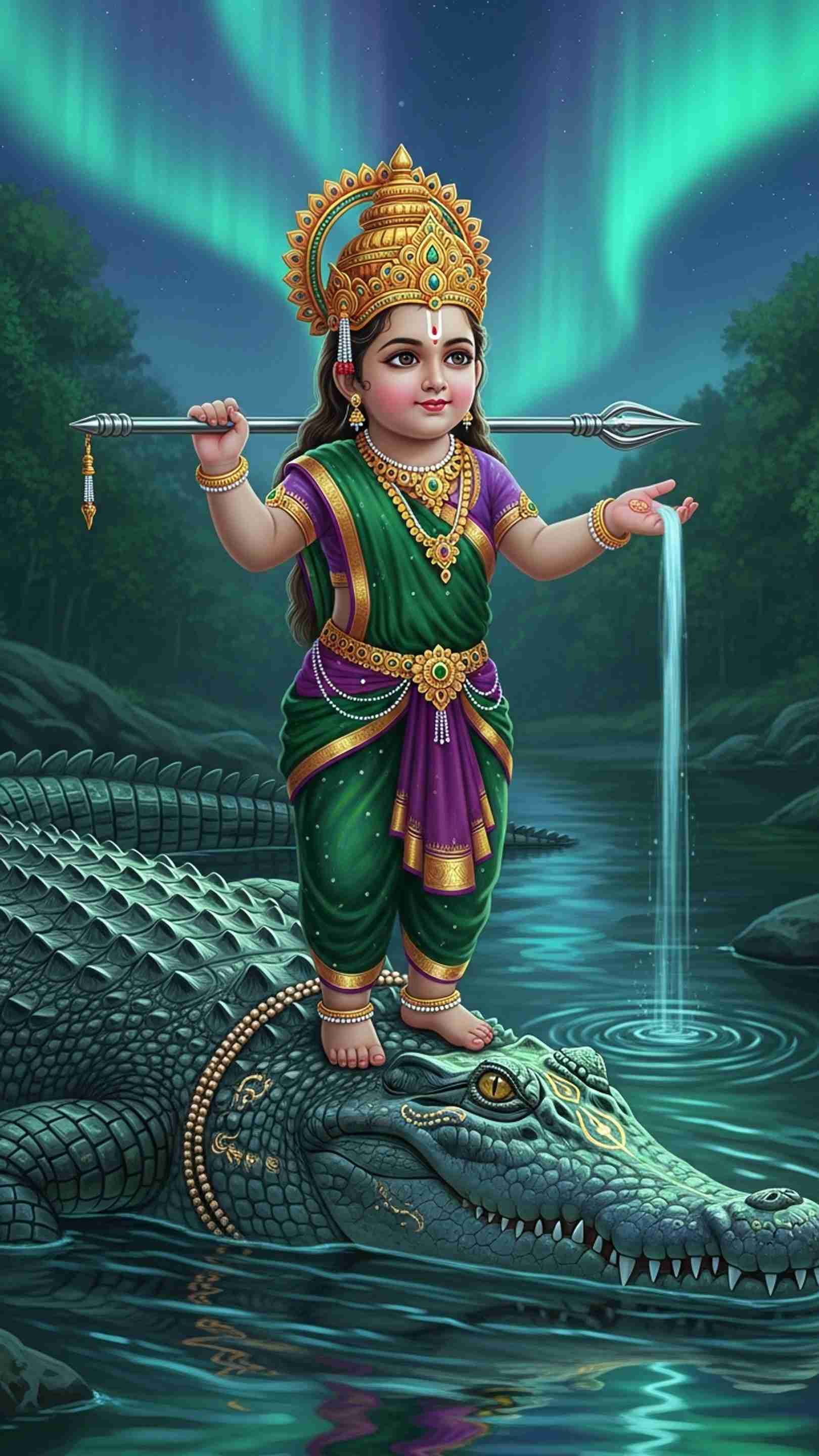 Khodiyar Maa Mobile Wallpaper