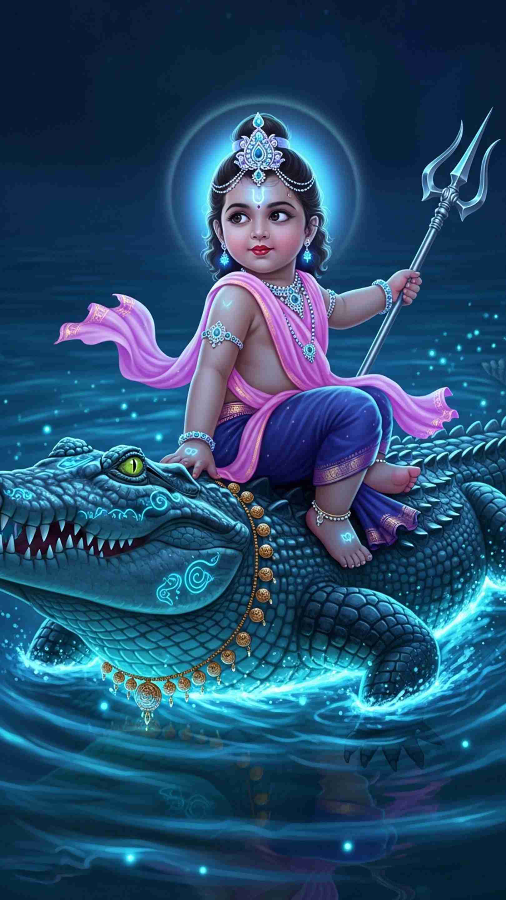 Khodiyar Maa Mobile Wallpaper