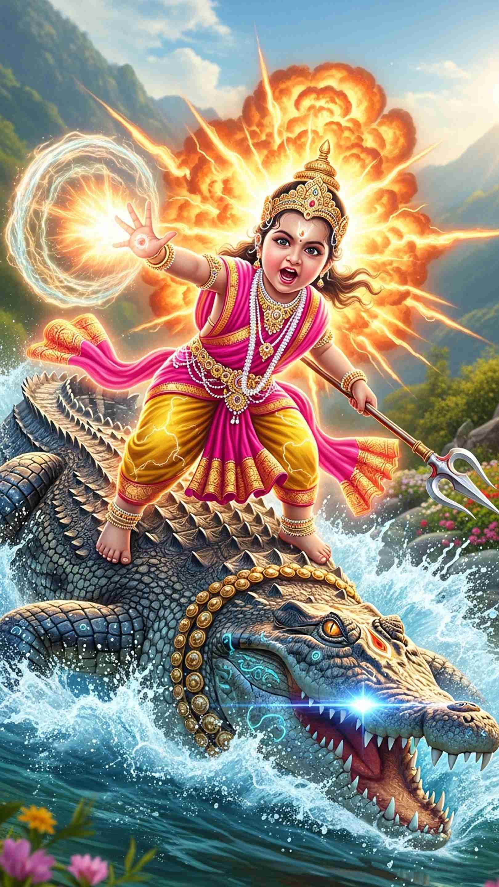 Khodiyar Maa Mobile Wallpaper