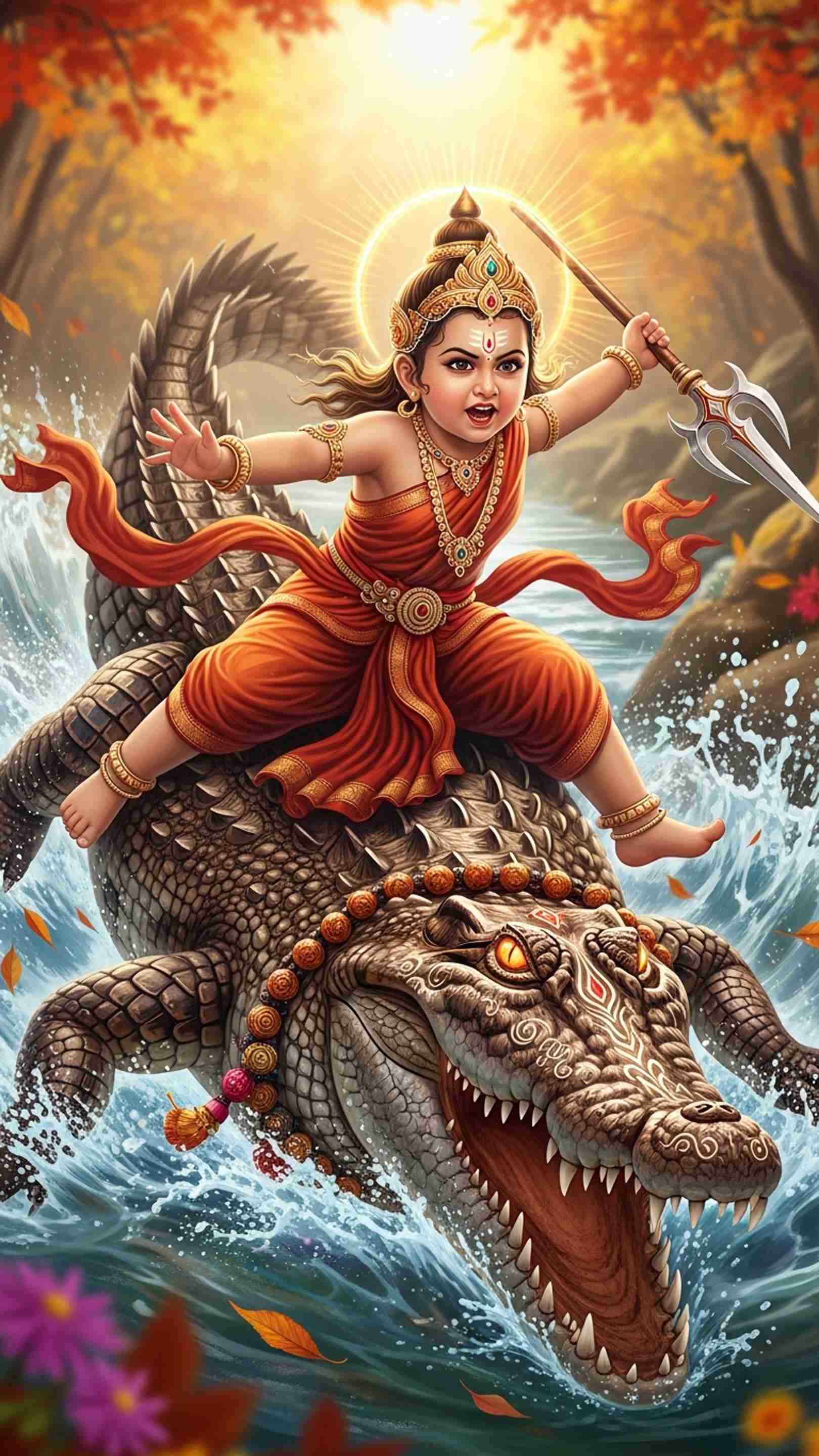 Khodiyar Maa Mobile Wallpaper