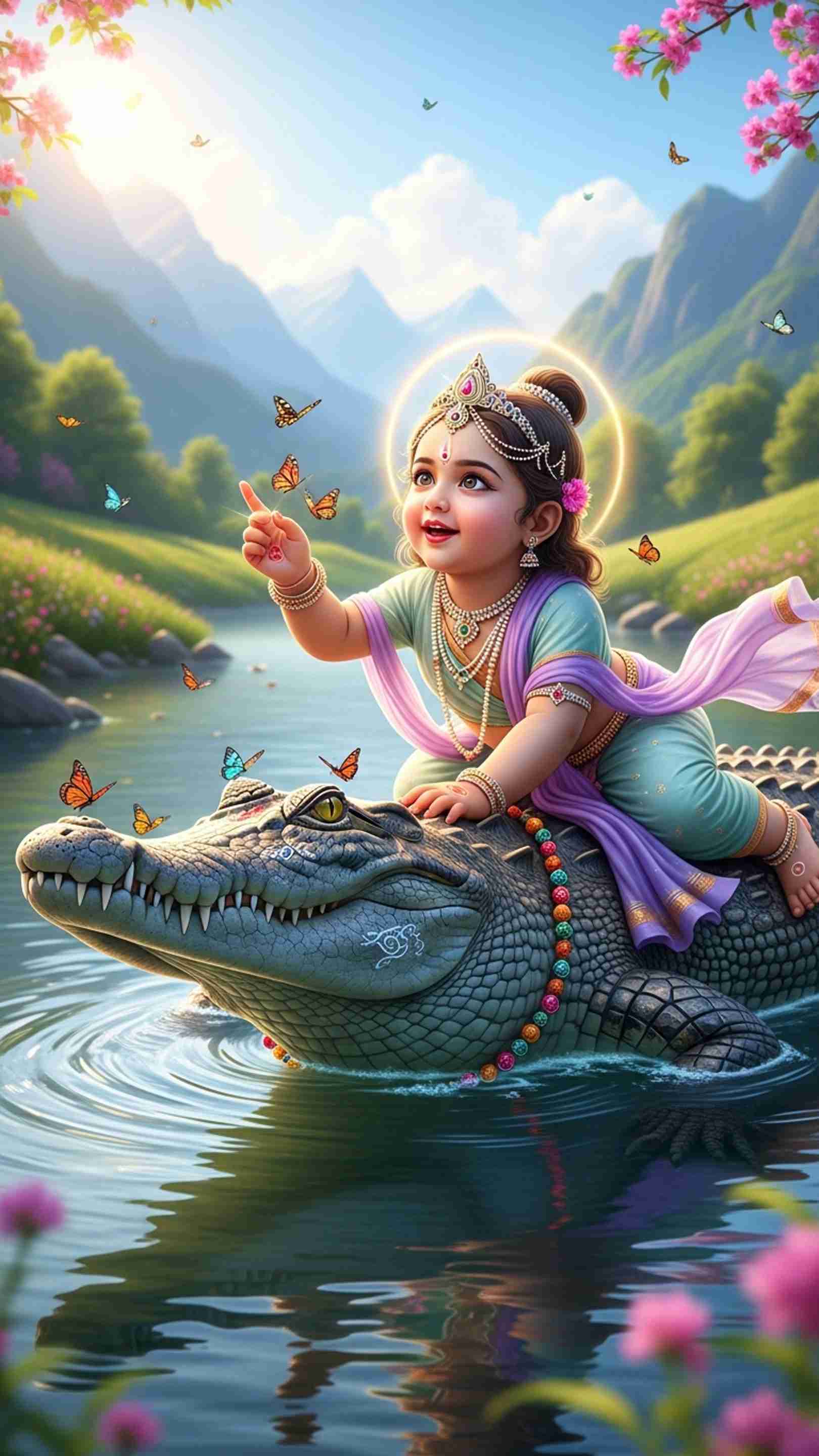Khodiyar Maa Mobile Wallpaper