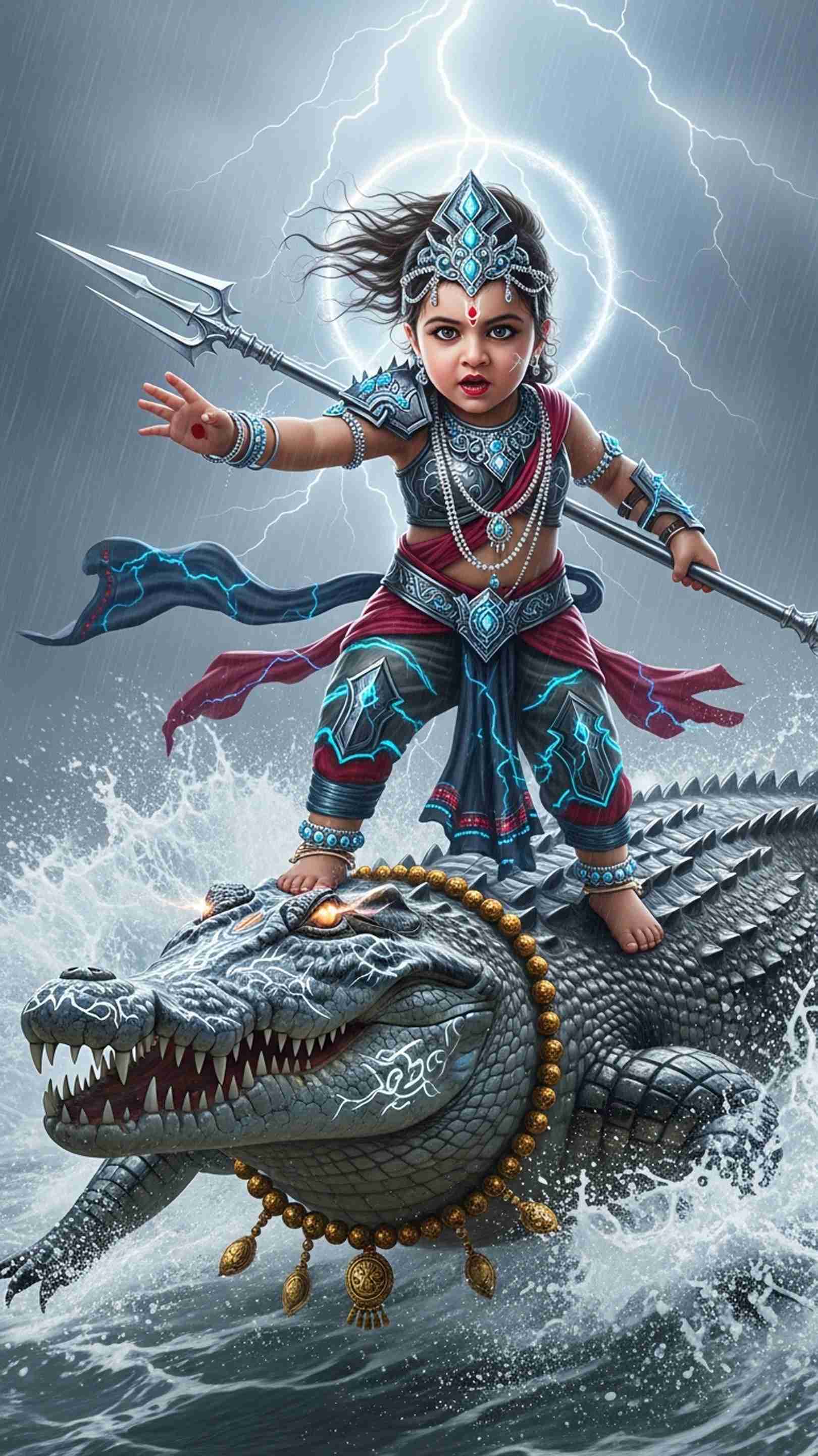 Khodiyar Maa Mobile Wallpaper