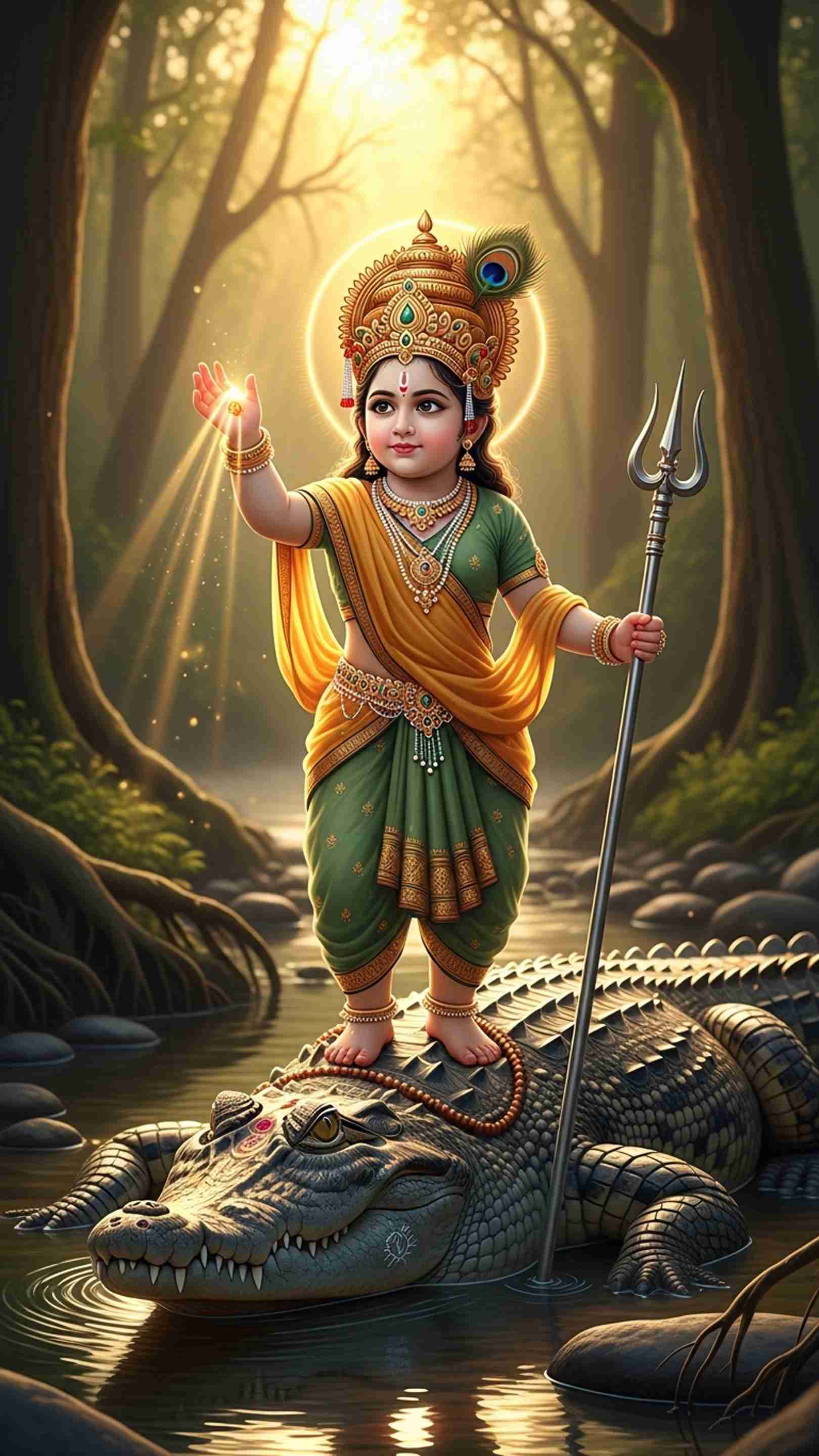 Khodiyar Maa Mobile Wallpaper