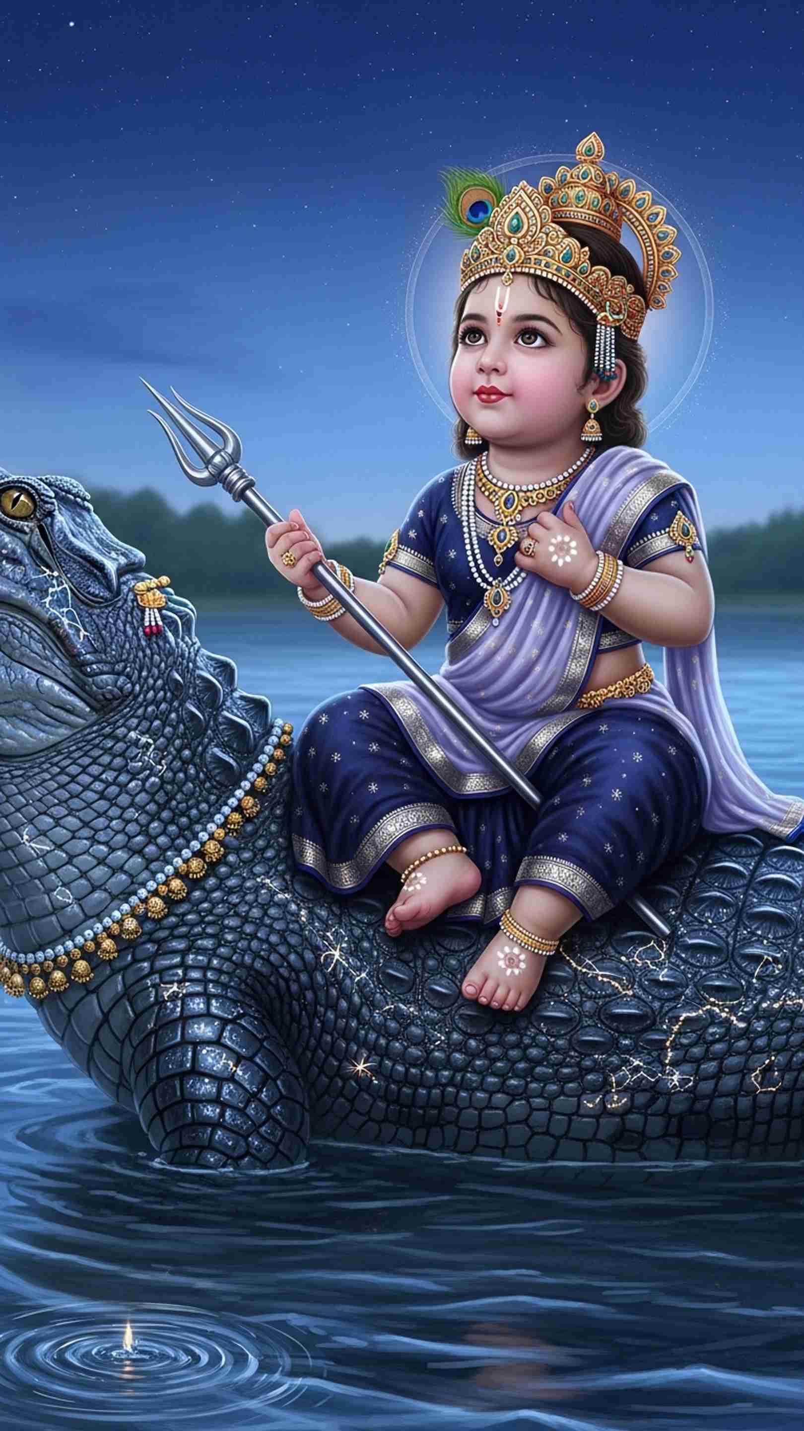 Khodiyar Maa Mobile Wallpaper