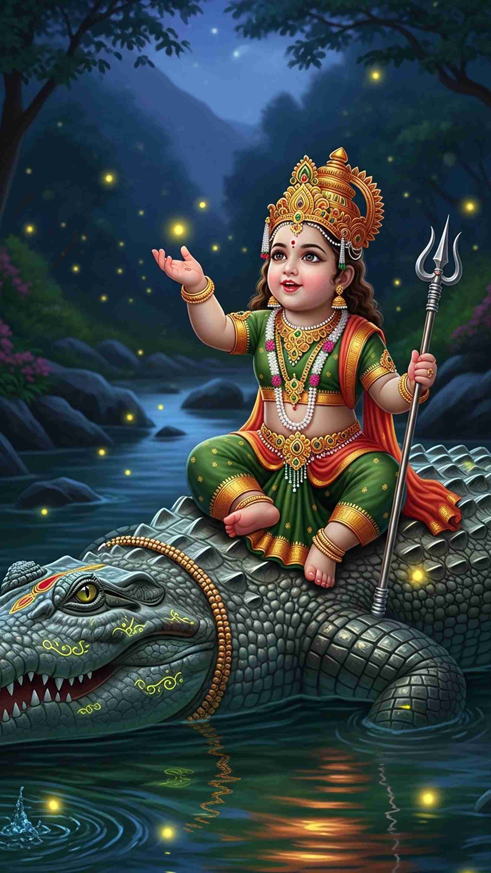 Khodiyar Maa Mobile Wallpaper