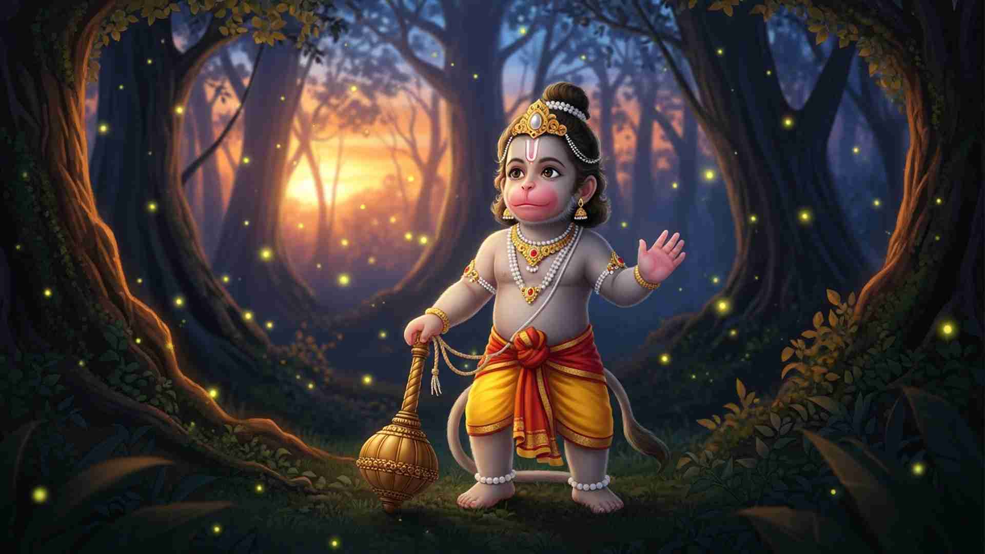 Cute Hanuman